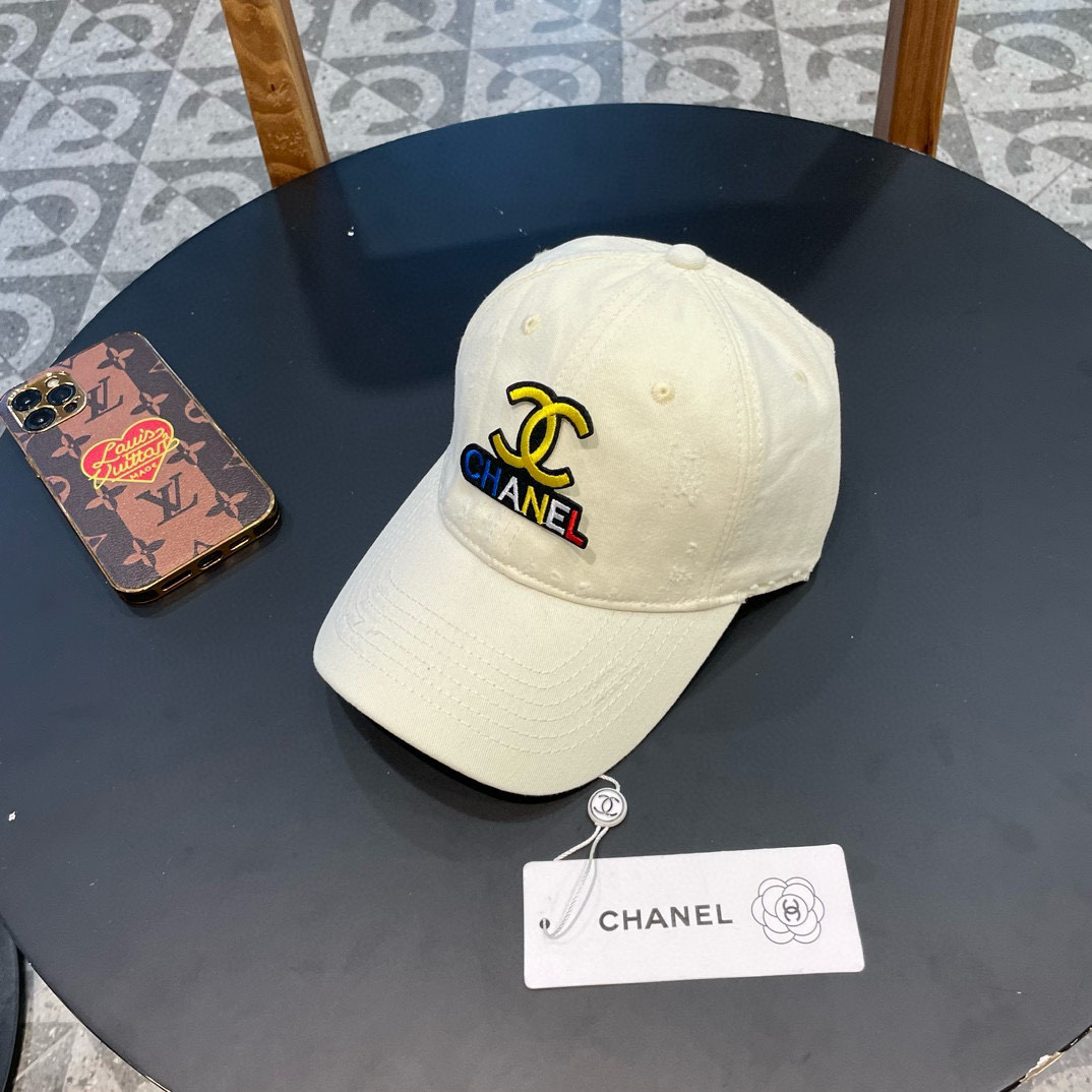  【CHANEL香奈儿】2024早春新款简约棒球帽，男女通用
