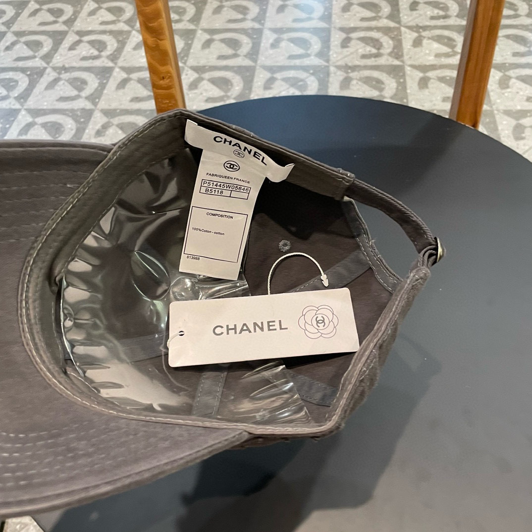  【CHANEL香奈儿】2024早春新款简约棒球帽，男女通用