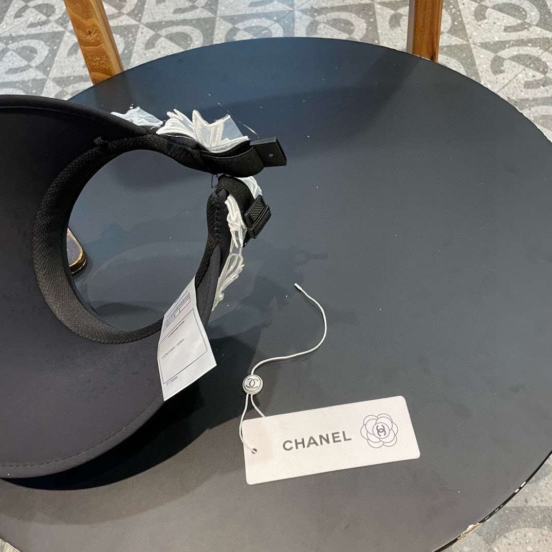  Chanel自制韩系蝴蝶棒球帽遮阳帽女春夏新品2024新款少女时尚鸭舌防晒帽