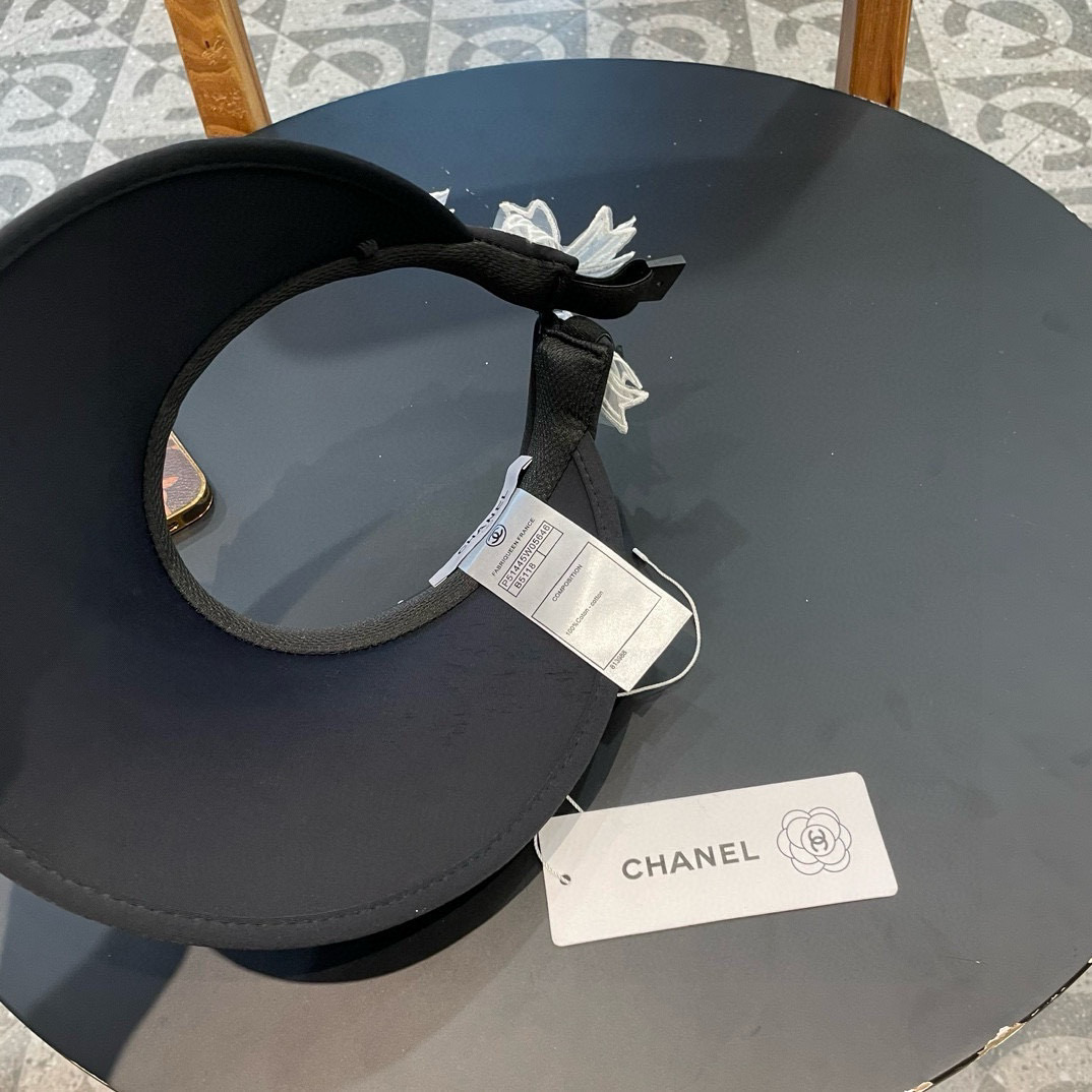  Chanel自制韩系蝴蝶棒球帽遮阳帽女春夏新品2024新款少女时尚鸭舌防晒帽