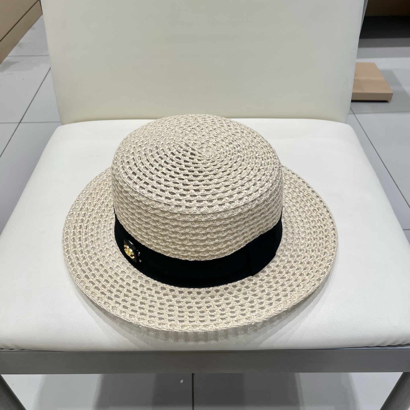  Chanel香奈儿新款草帽，搭配仙女出游必备，头围57cm