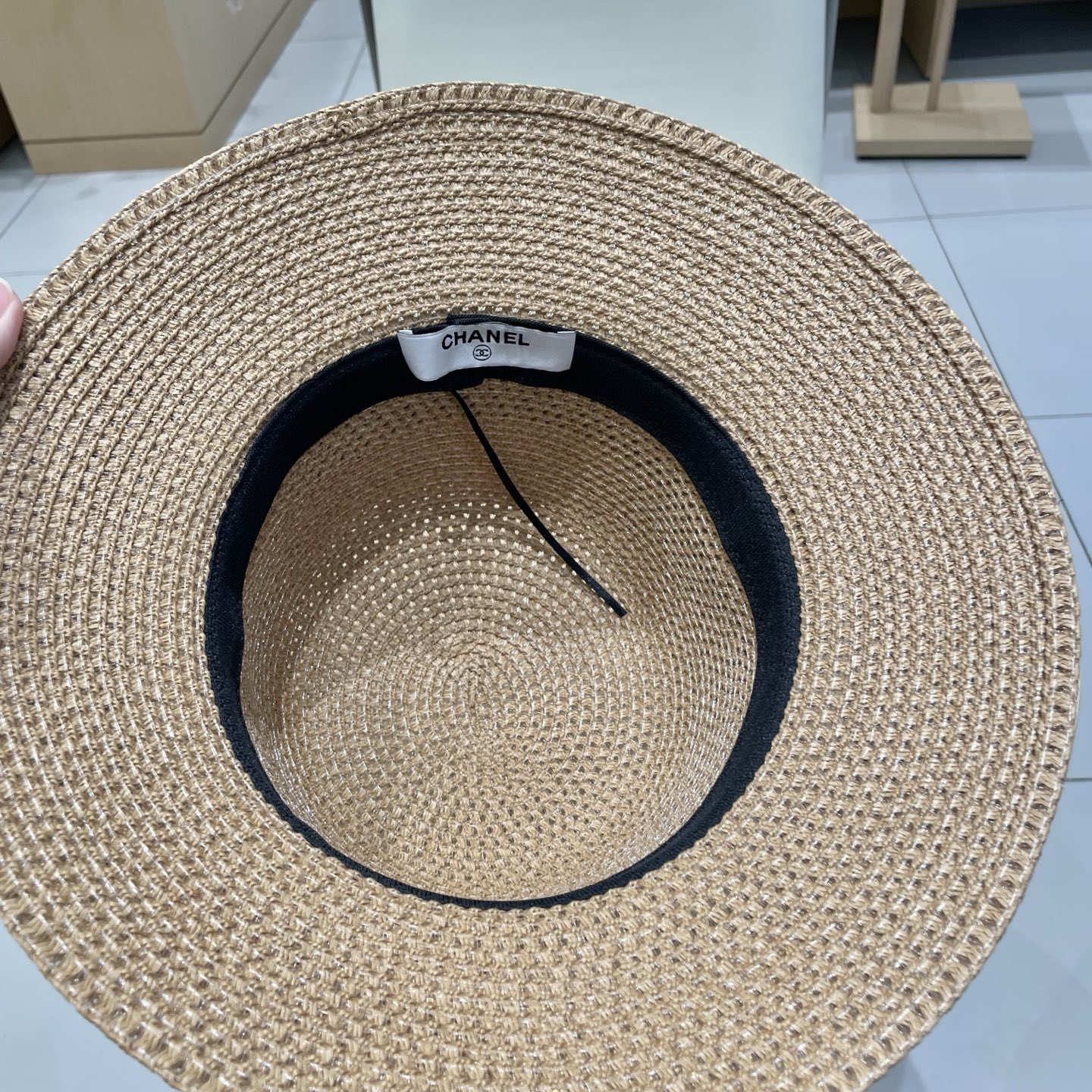  【CHANEL香奈儿】2025新款小香风度假风盆帽草帽，出街旅行单品