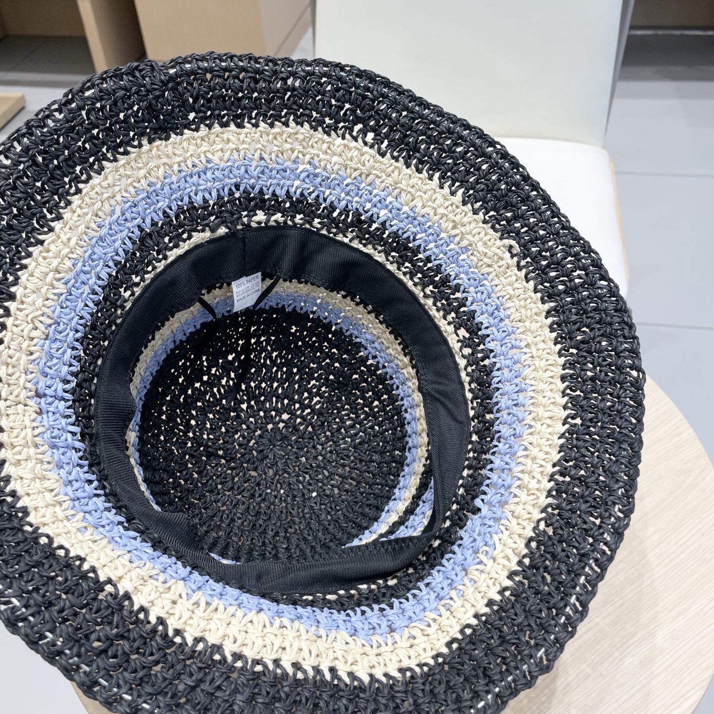  Chanel香奈儿草帽女春夏季出游百搭遮阳防晒帽显脸小镂空渔夫帽子潮