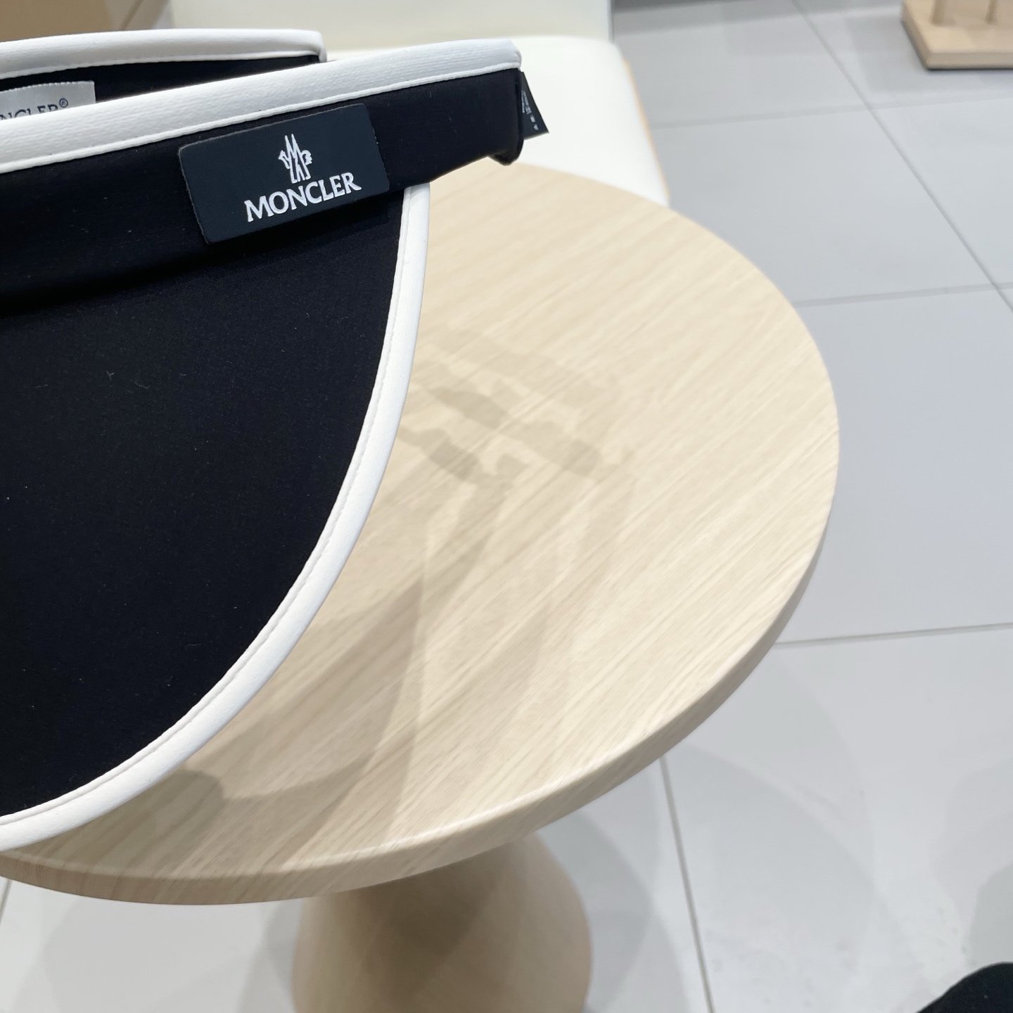   蒙口MONCLER防晒帽女款夏季防紫外线2025新款冰丝空顶遮阳帽遮脸大檐太阳帽子