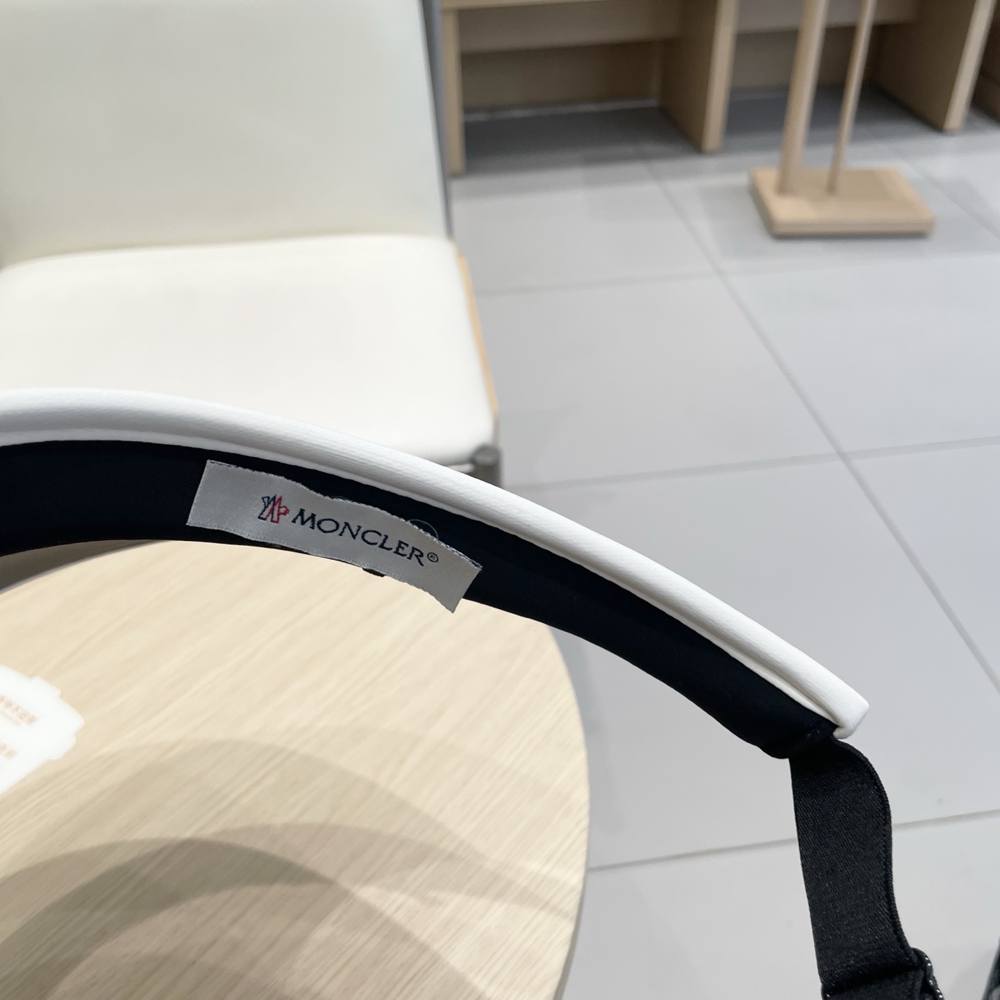   蒙口MONCLER防晒帽女款夏季防紫外线2025新款冰丝空顶遮阳帽遮脸大檐太阳帽子