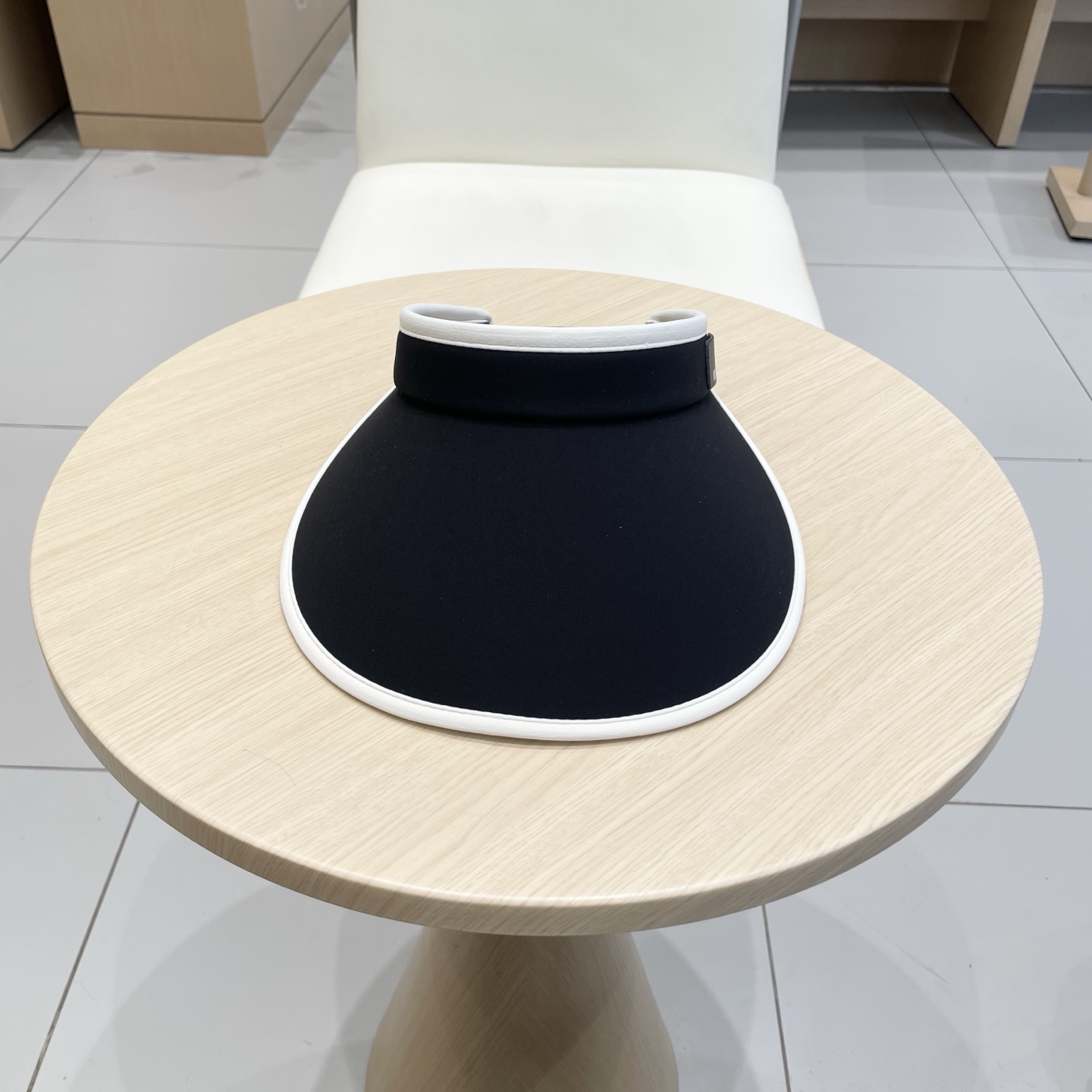   蒙口MONCLER防晒帽女款夏季防紫外线2025新款冰丝空顶遮阳帽遮脸大檐太阳帽子