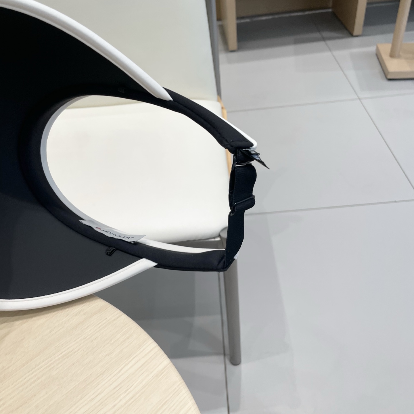   蒙口MONCLER防晒帽女款夏季防紫外线2025新款冰丝空顶遮阳帽遮脸大檐太阳帽子