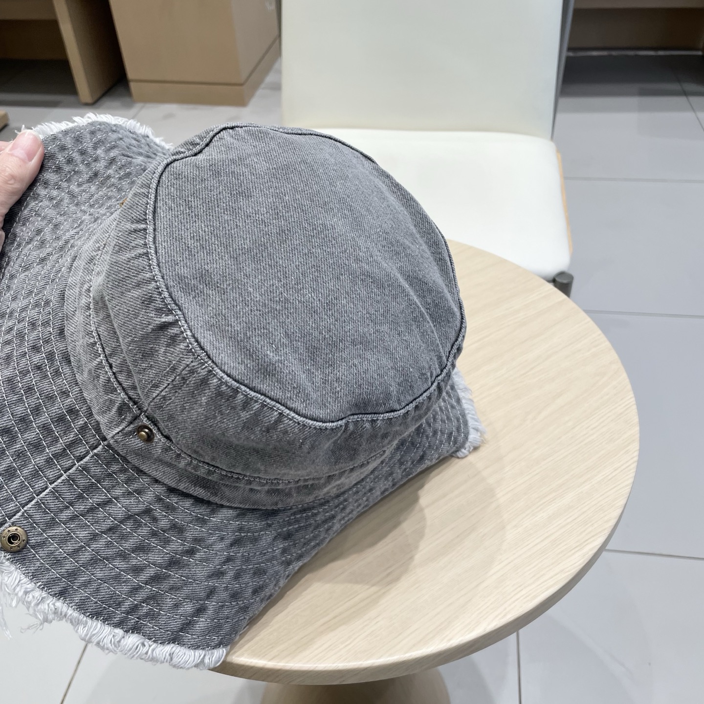  Lv路易威登牛仔渔夫帽、男女通用头围57cm