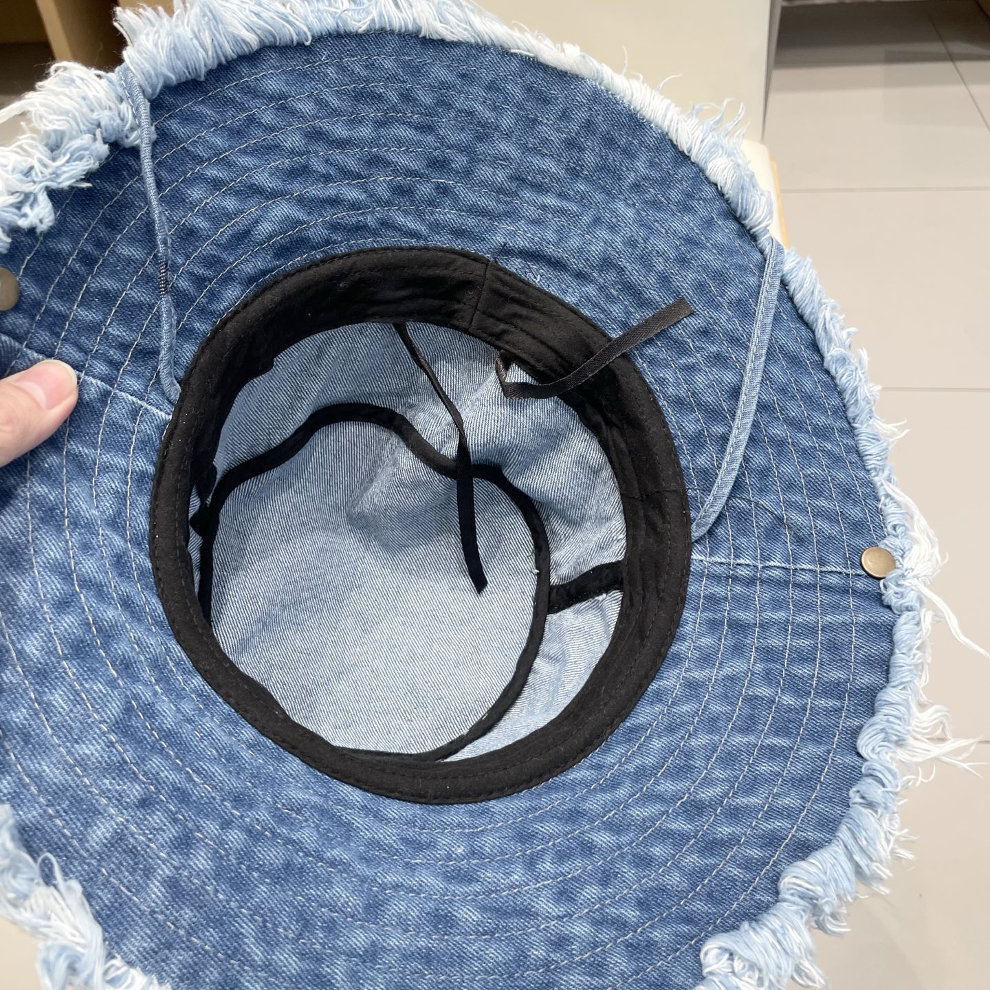  Lv路易威登牛仔渔夫帽、男女通用头围57cm