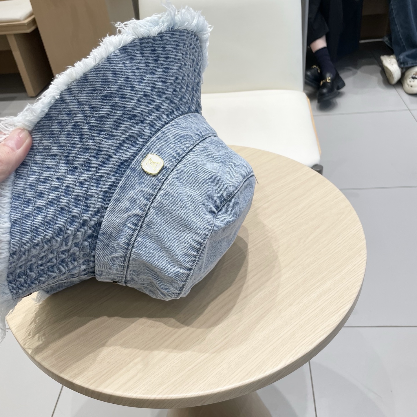  Lv路易威登牛仔渔夫帽、男女通用头围57cm