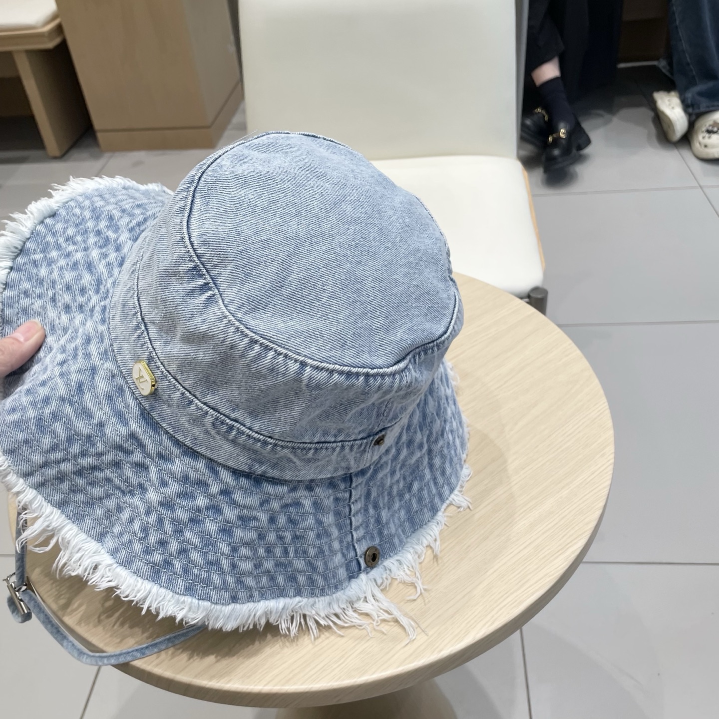  Lv路易威登牛仔渔夫帽、男女通用头围57cm