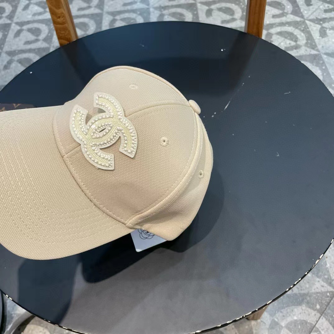  Chanel香奈儿新款棒球帽，夏款鸭舌帽，网状风格独特设计，单色 头围57cm