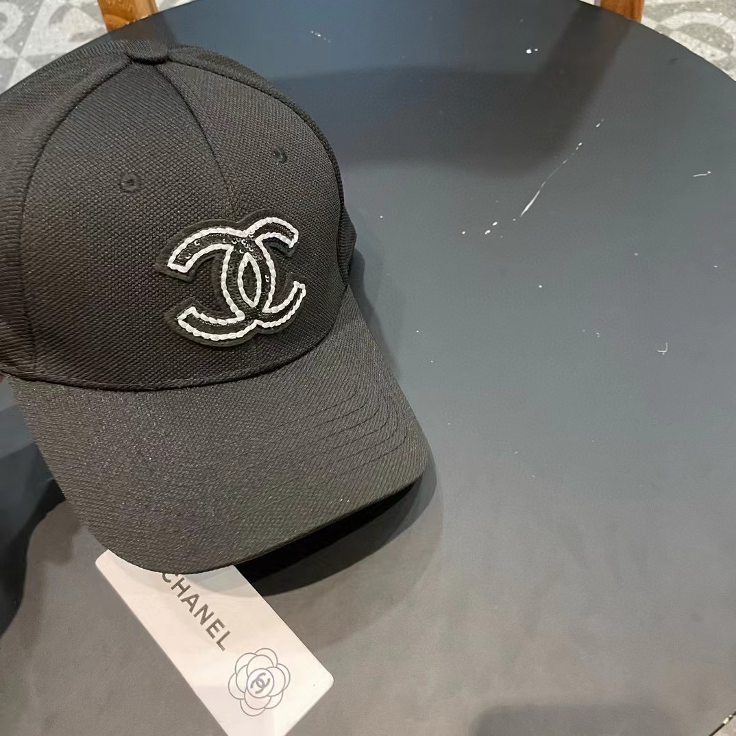  Chanel香奈儿新款棒球帽，夏款鸭舌帽，网状风格独特设计，单色 头围57cm