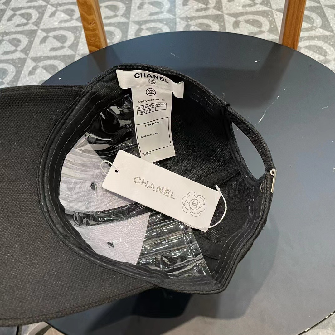  Chanel香奈儿新款棒球帽，夏款鸭舌帽，网状风格独特设计，单色 头围57cm