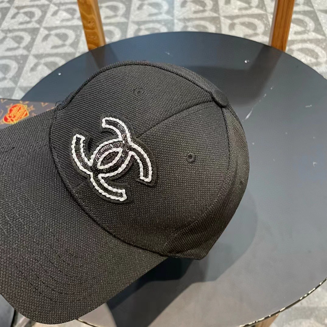  Chanel香奈儿新款棒球帽，夏款鸭舌帽，网状风格独特设计，单色 头围57cm