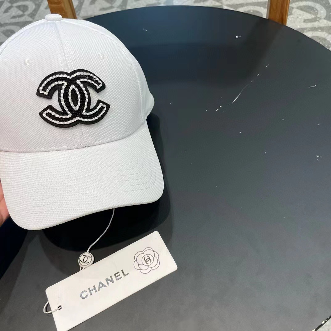  Chanel香奈儿新款棒球帽，夏款鸭舌帽，网状风格独特设计，单色 头围57cm