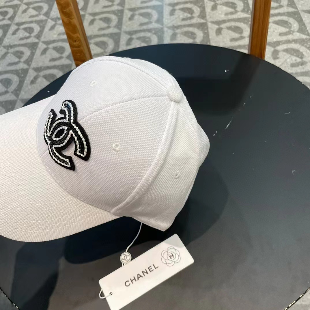  Chanel香奈儿新款棒球帽，夏款鸭舌帽，网状风格独特设计，单色 头围57cm