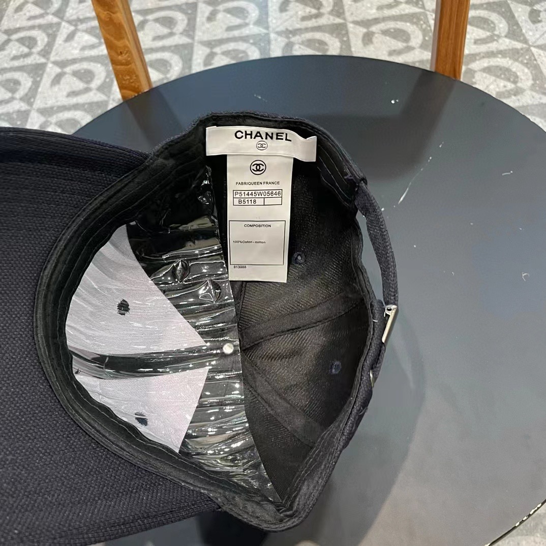  Chanel香奈儿新款棒球帽，夏款鸭舌帽，网状风格独特设计，单色 头围57cm