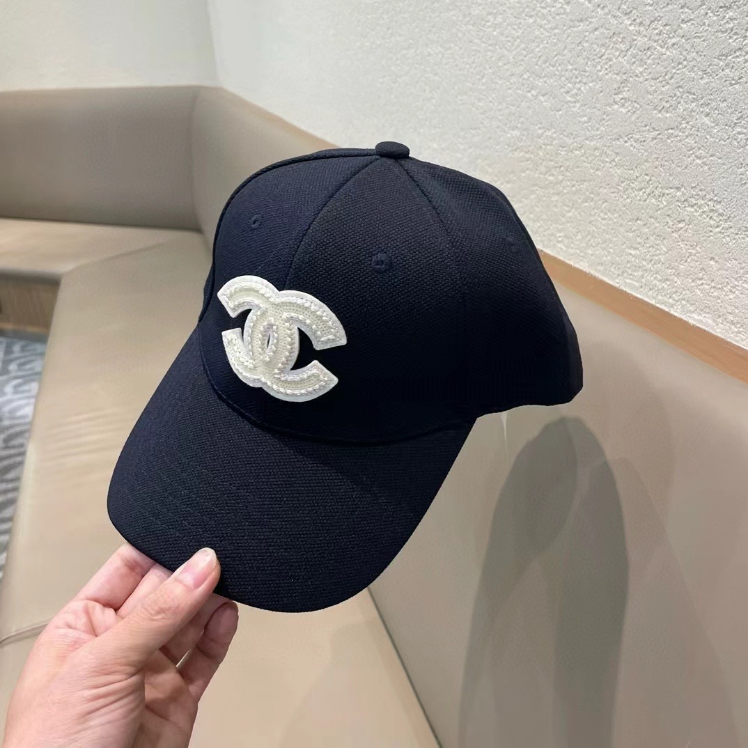  Chanel香奈儿新款棒球帽，夏款鸭舌帽，网状风格独特设计，单色 头围57cm