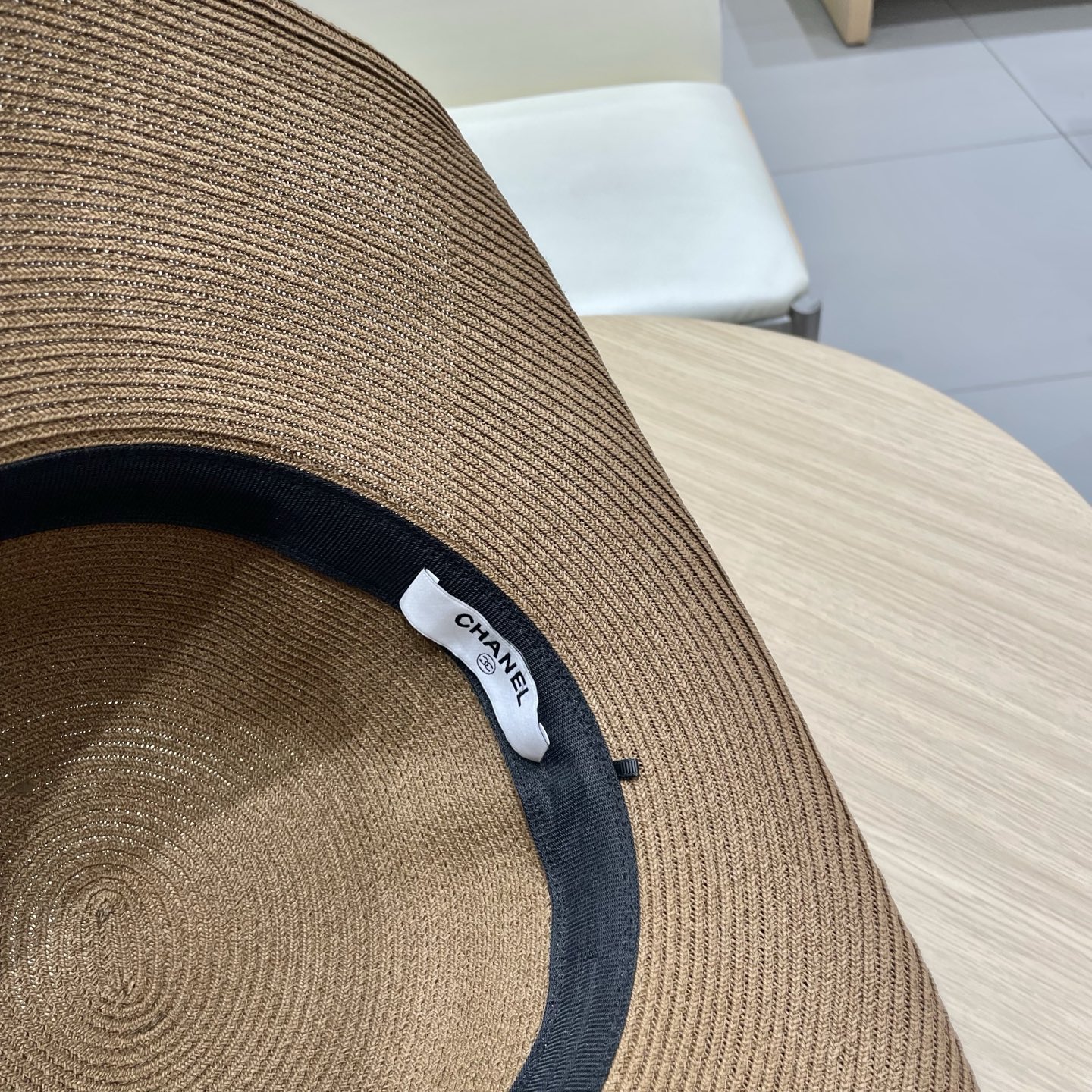 chanel香奈儿 2026新款草帽女海边大帽檐沙滩遮阳帽可折叠法式防晒帽子