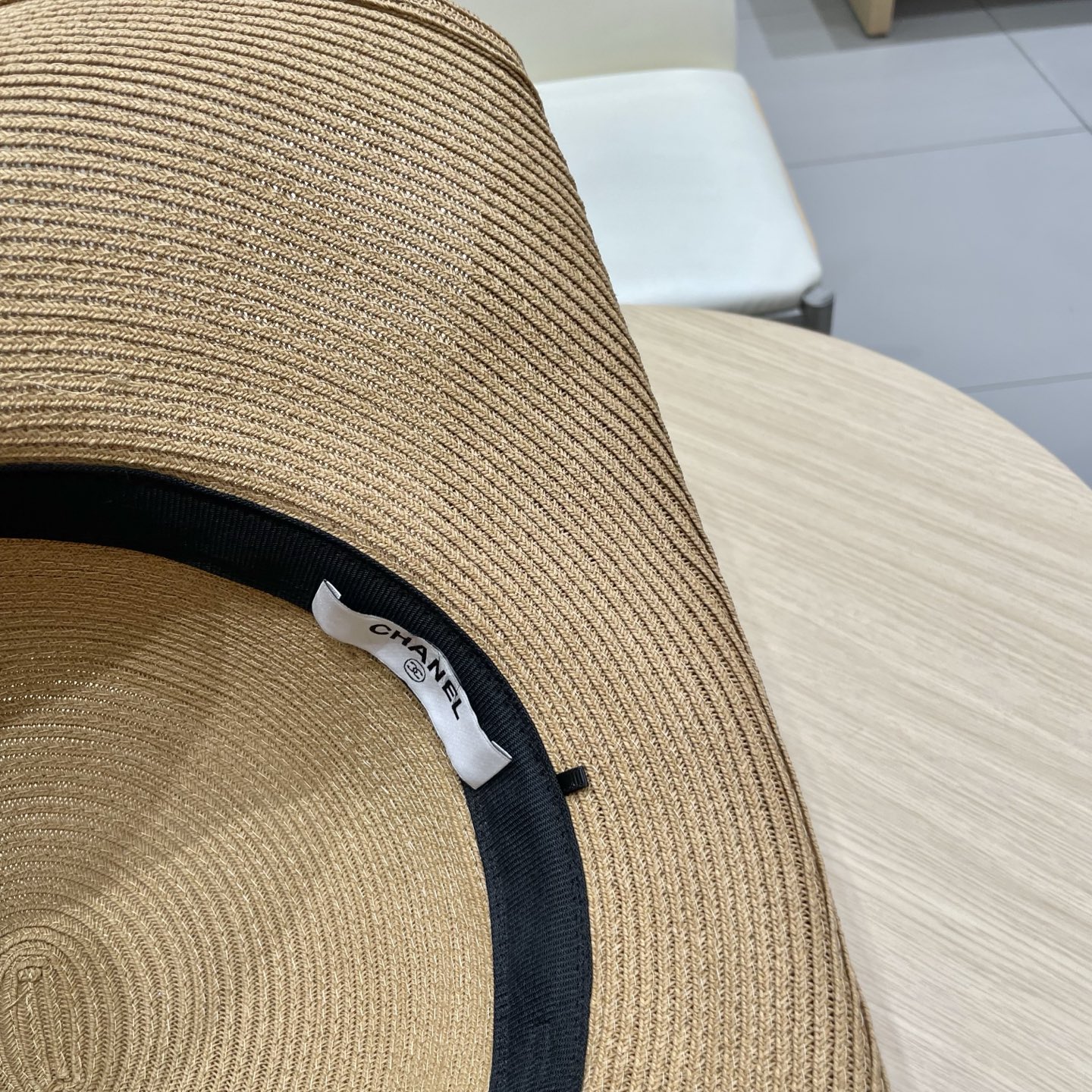 chanel香奈儿 2026新款草帽女海边大帽檐沙滩遮阳帽可折叠法式防晒帽子