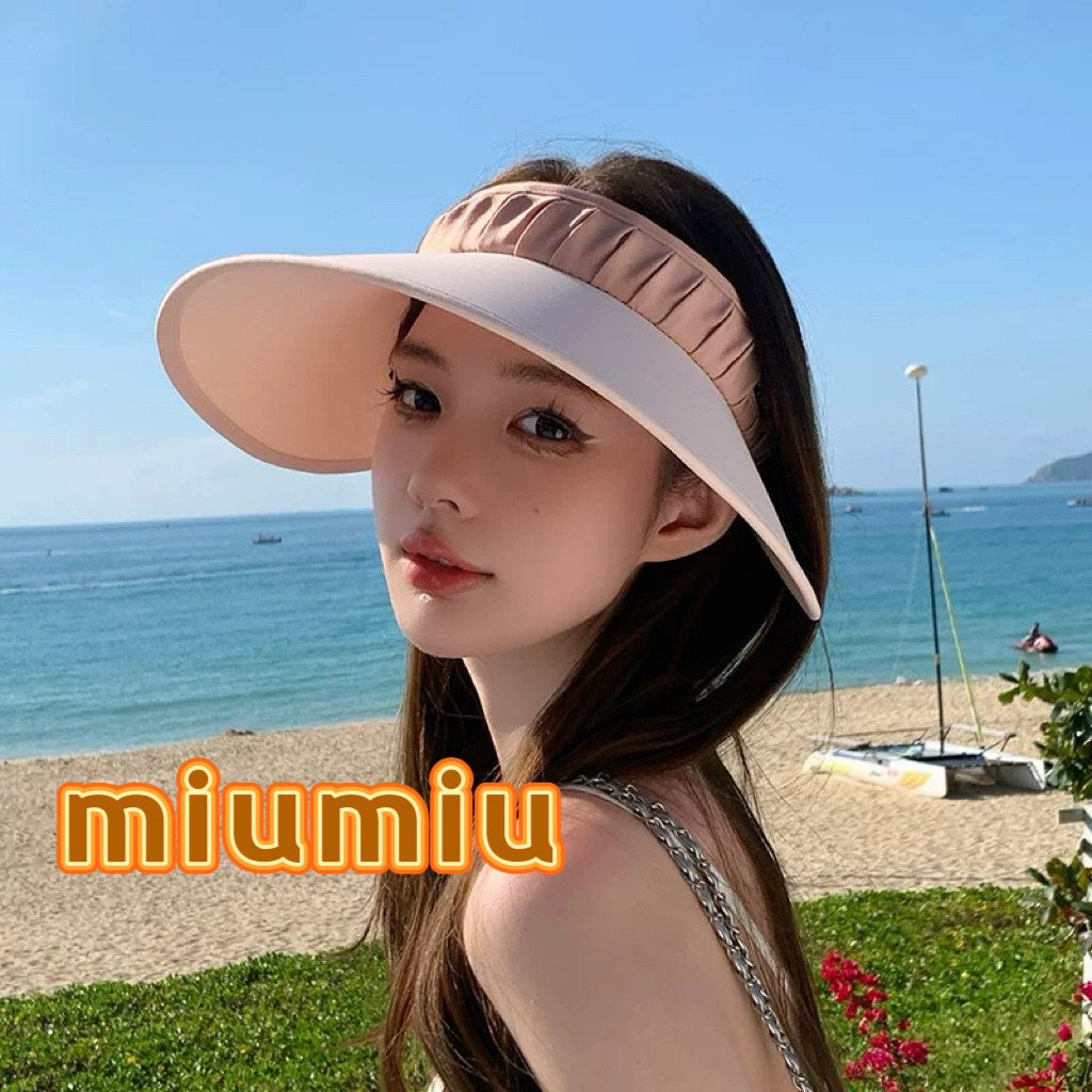 NO:225634,Miumiu Summer empty top hat, running, sun protection, summer essential items, not stuffy, very energetic, super invincible hat, straw hat, fisherman hat, baseball hat, knit hat, hat, miumiu, espadrilles, hats19860909miumiu 缪缪 夏季空顶帽,跑步遮阳防晒两不误,夏季必备单品,戴着不闷热,非常有活力的一款,超级无敌好看帽子草帽渔夫帽棒球帽针织帽,帽子,miumiu,espadrilles,hats,hat