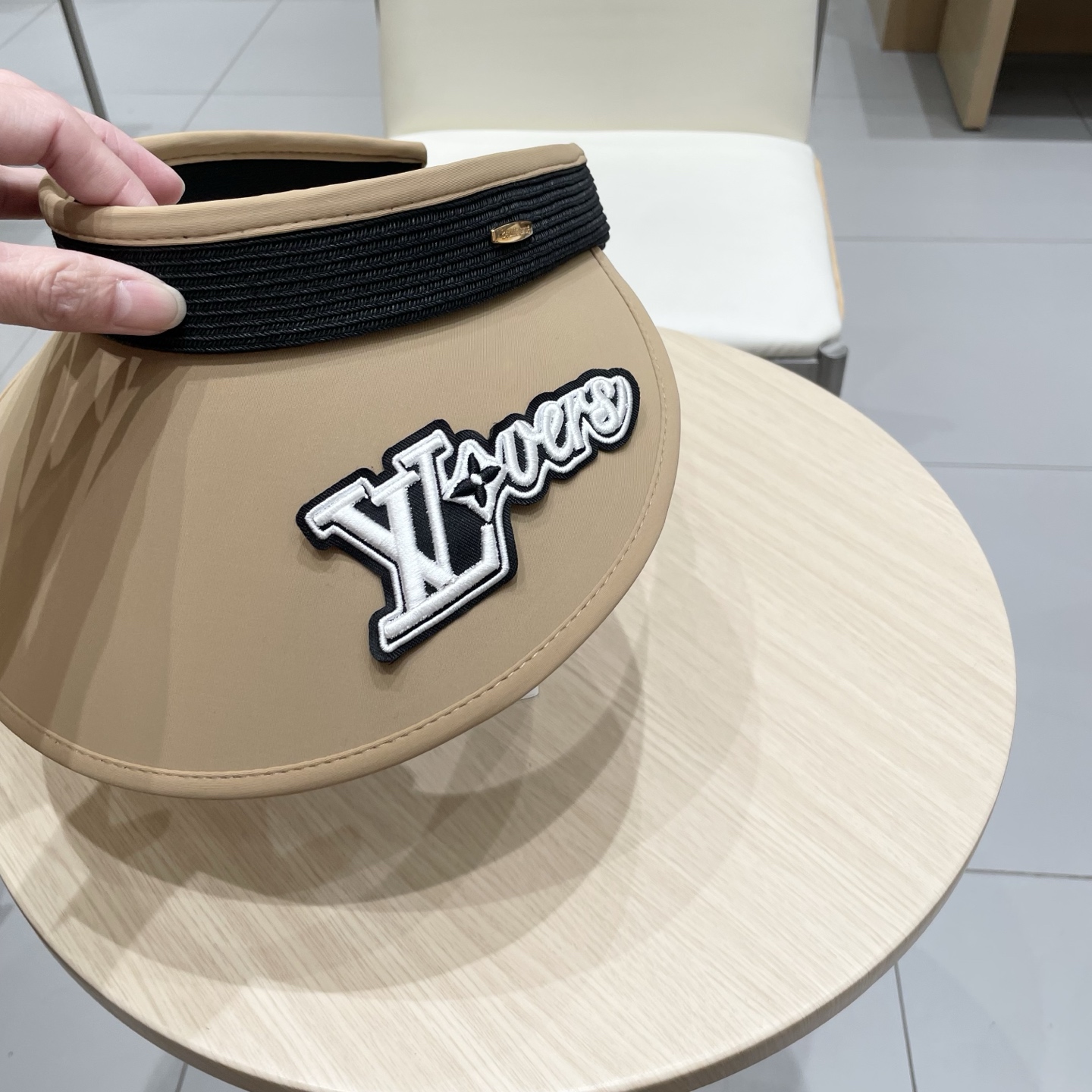  【LV路易威登】2025 夏季新款拉菲草遮阳帽空顶帽，大牌出货，超方便！好搭！出街必备