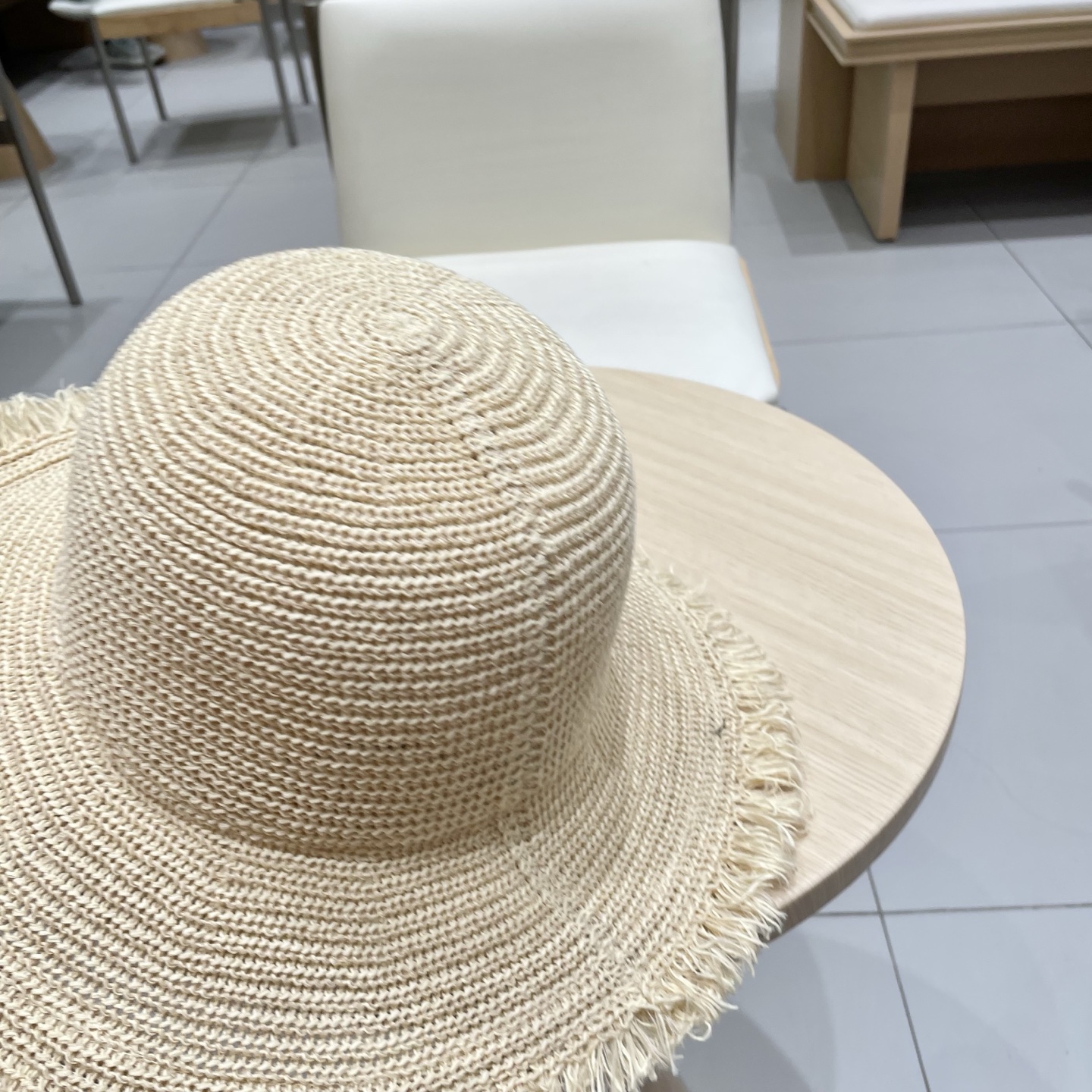  Chanel香奈儿沙滩洋气好看渔夫帽子女夏季沙滩出游拍照防晒遮阳草帽显脸小时尚