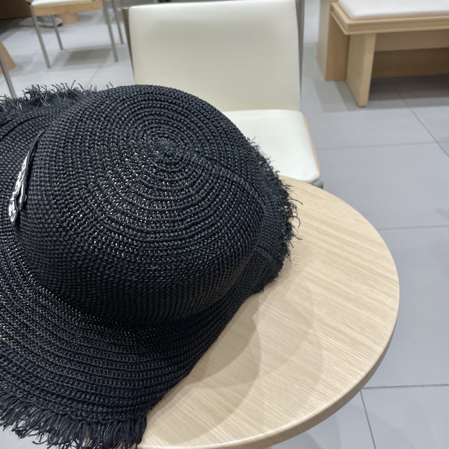  Chanel香奈儿沙滩洋气好看渔夫帽子女夏季沙滩出游拍照防晒遮阳草帽显脸小时尚