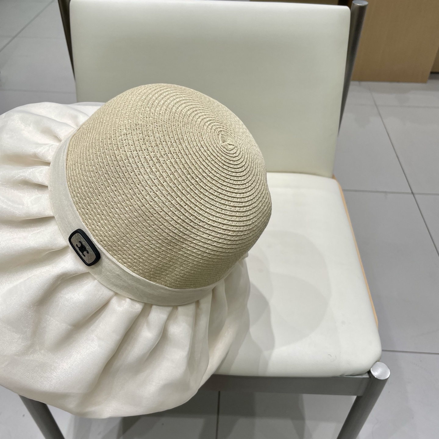  塞琳celien遮阳帽女出游度假防紫外线遮脸大檐渔夫帽新款夏天透气防晒太阳帽