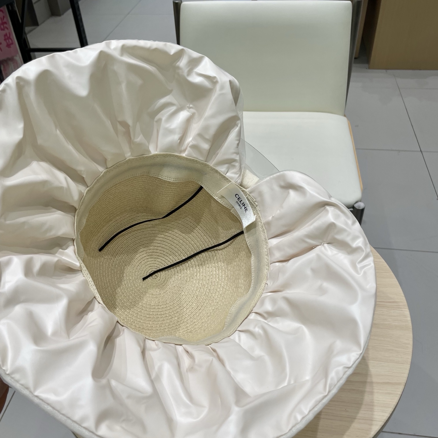  塞琳celien遮阳帽女出游度假防紫外线遮脸大檐渔夫帽新款夏天透气防晒太阳帽