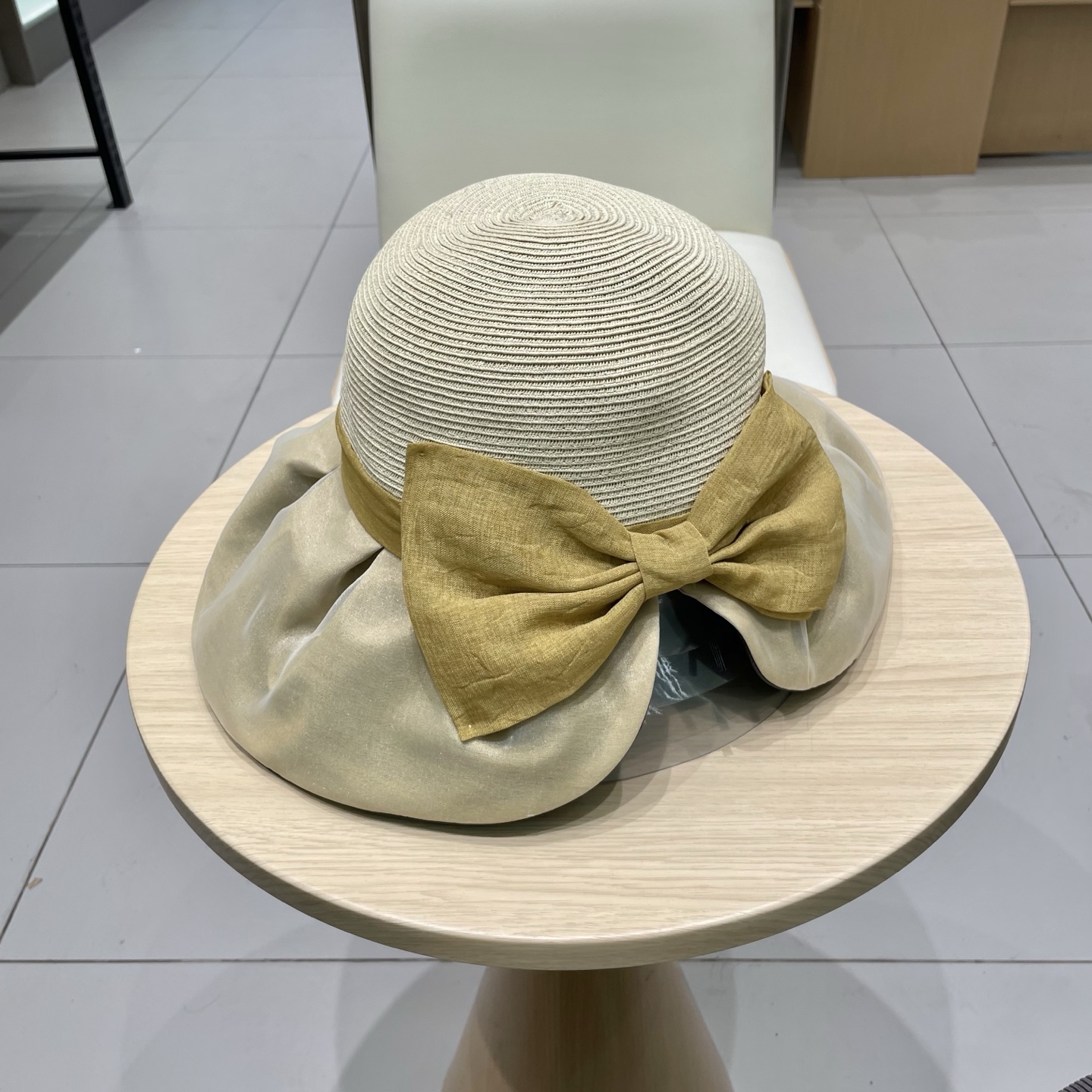  塞琳celien遮阳帽女出游度假防紫外线遮脸大檐渔夫帽新款夏天透气防晒太阳帽