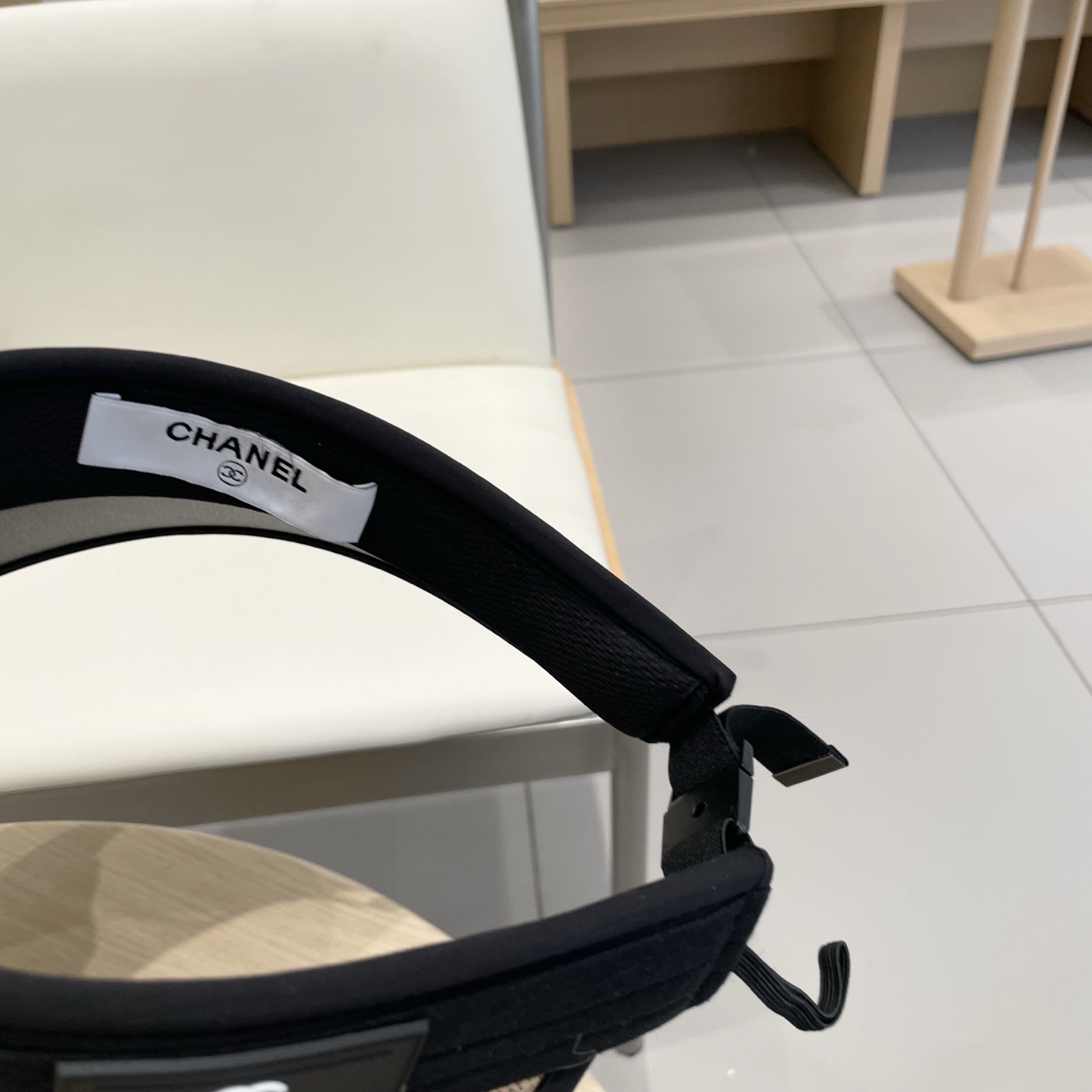  Chanel 2025新款草编空顶帽子女时尚遮阳防晒帽出游无顶网红鸭舌帽潮