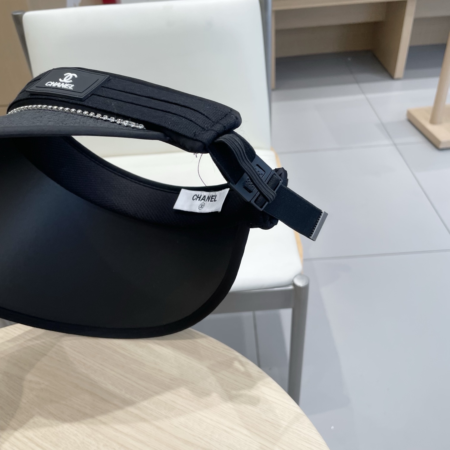  Chanel 2025新款草编空顶帽子女时尚遮阳防晒帽出游无顶网红鸭舌帽潮