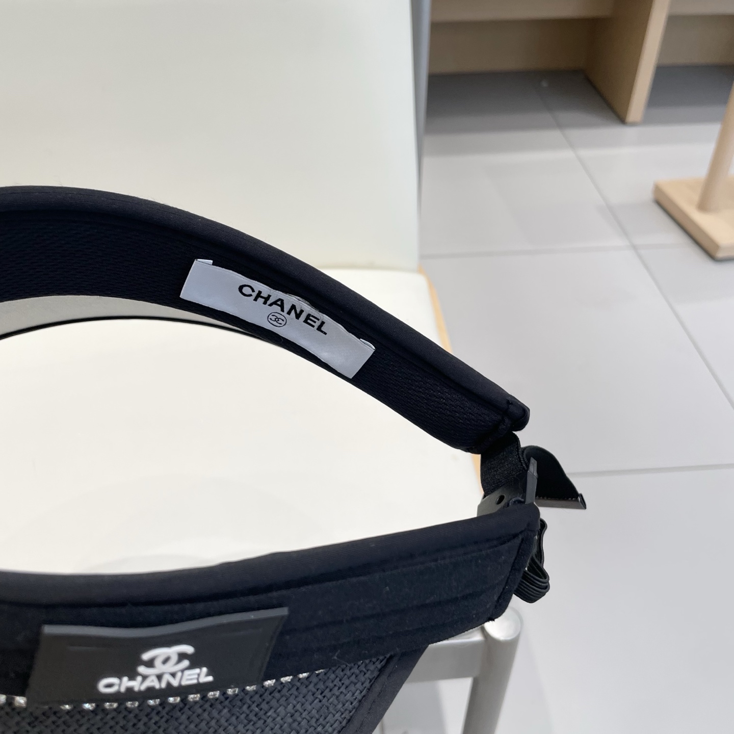  Chanel 2025新款草编空顶帽子女时尚遮阳防晒帽出游无顶网红鸭舌帽潮