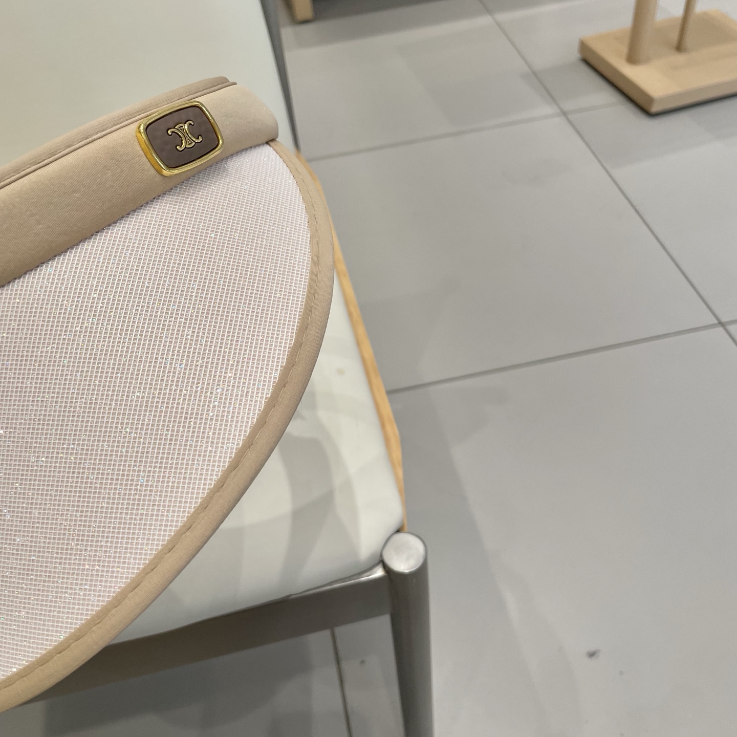  塞琳Celine新款烫钻不灵空顶帽子大帽檐防晒显脸小百搭户外出游通勤太阳帽01