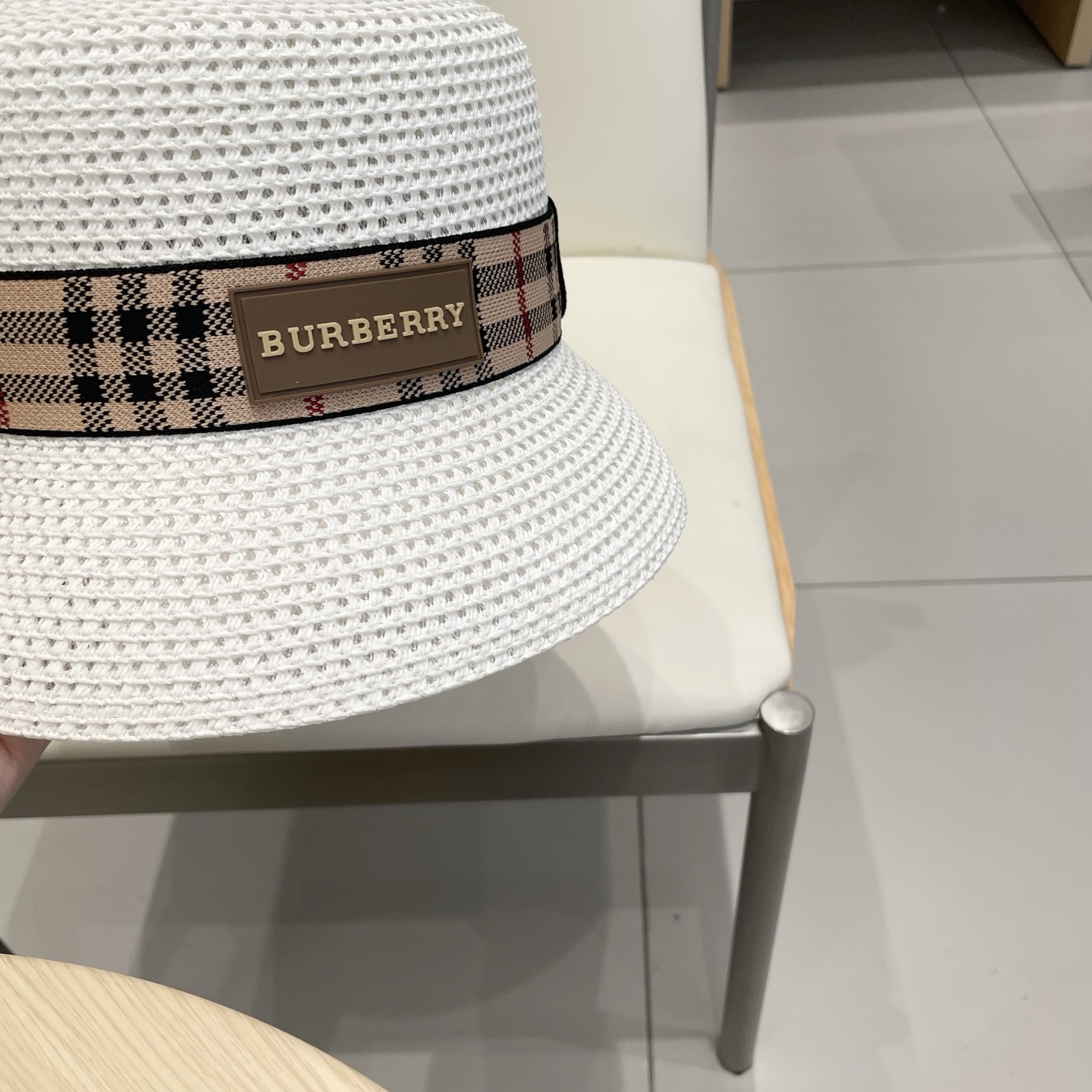  Burberry巴宝莉新款渔夫帽，遮阳草帽，，超级大牌范
