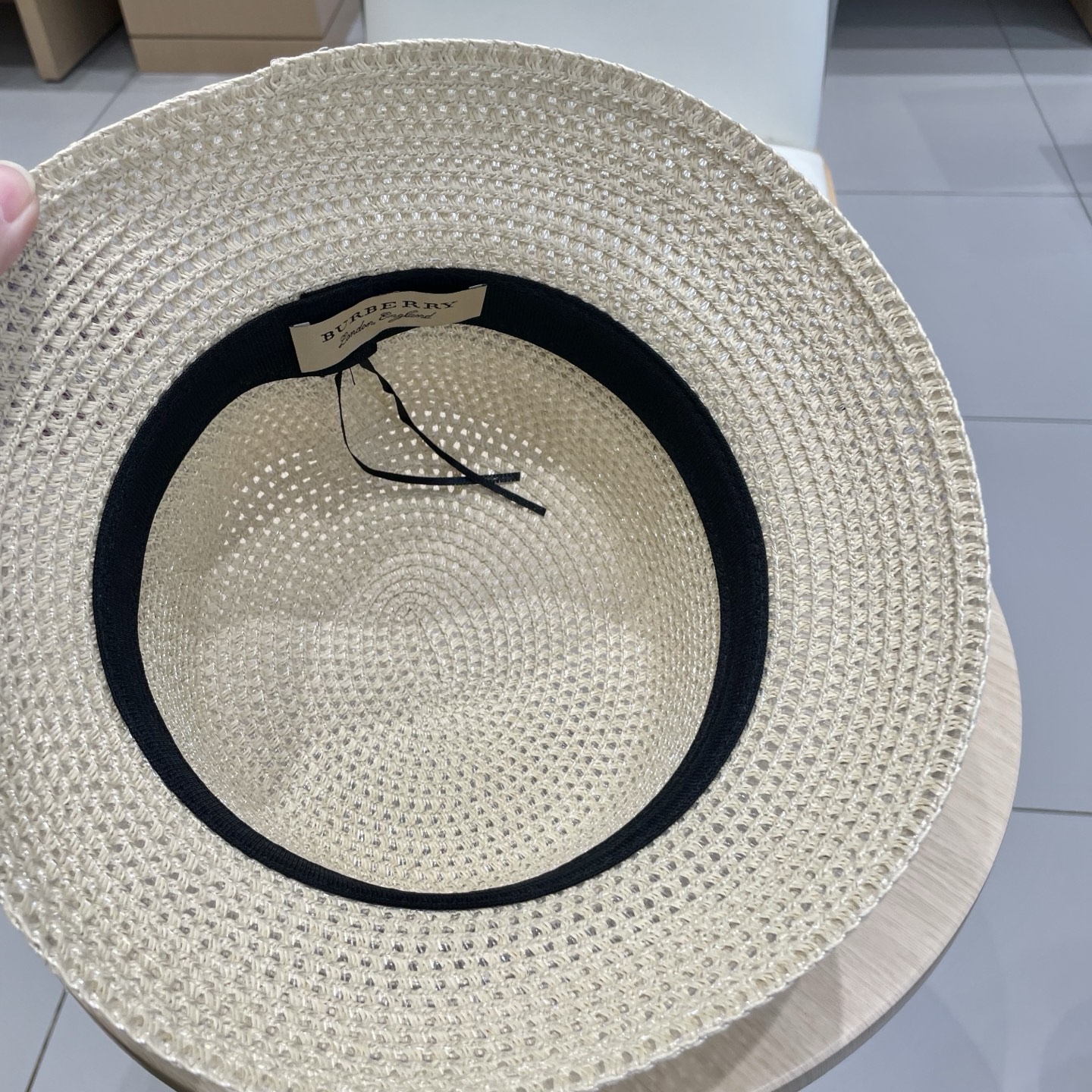  Burberry巴宝莉新款渔夫帽，遮阳草帽，，超级大牌范
