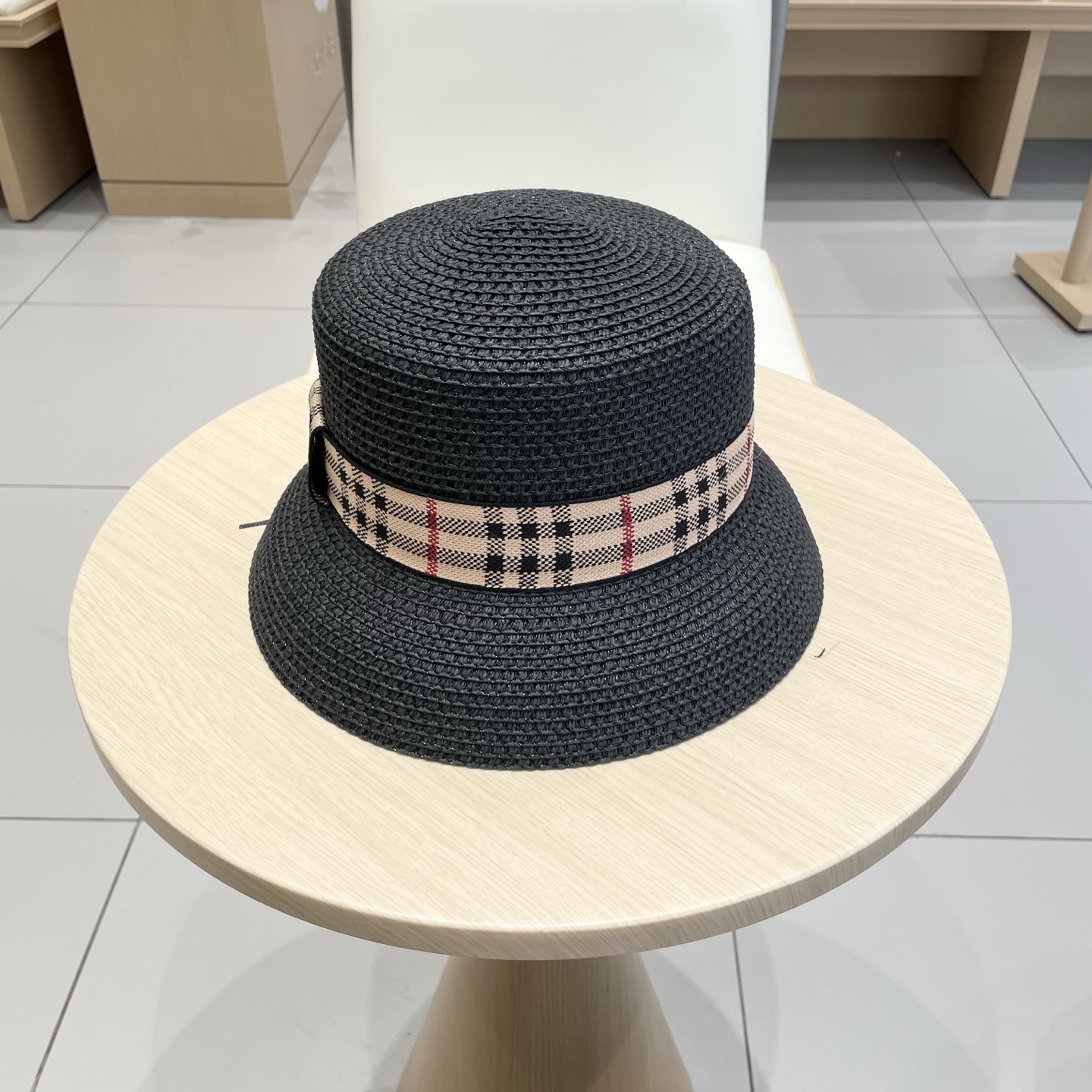  Burberry巴宝莉新款渔夫帽，遮阳草帽，，超级大牌范
