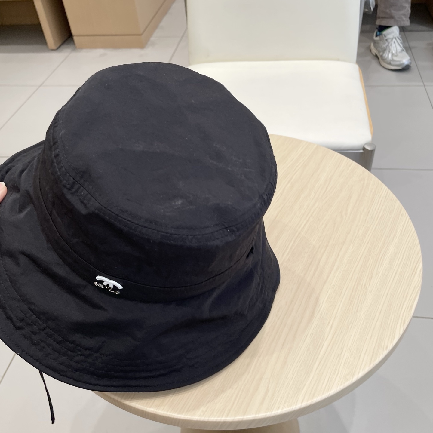  Chanel香奈儿春夏季新款纯色渔夫帽子女户外速干透气薄款防晒遮阳帽