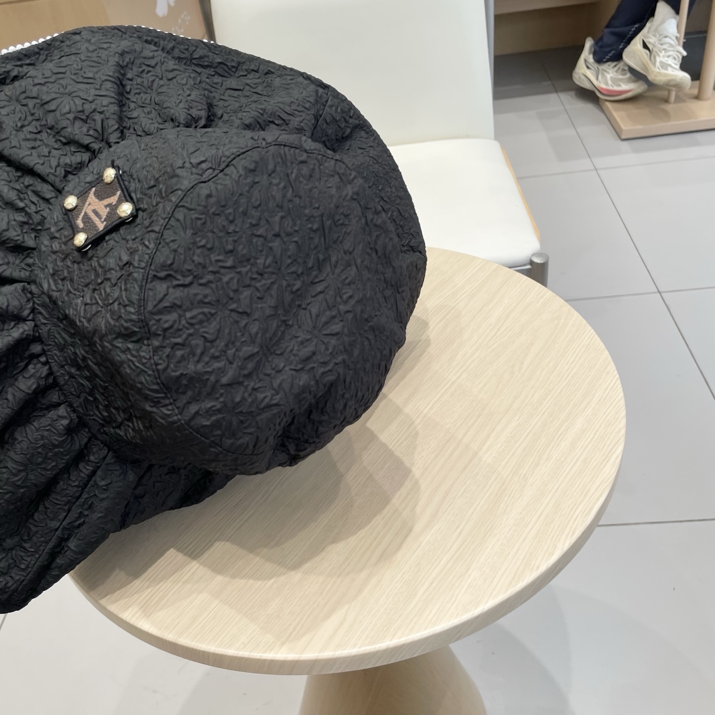  🧢路易威登棒球帽 LouisVuitton😍新款LV夏季加大帽檐珍珠防晒帽子女太阳帽百搭日系沙滩防紫外