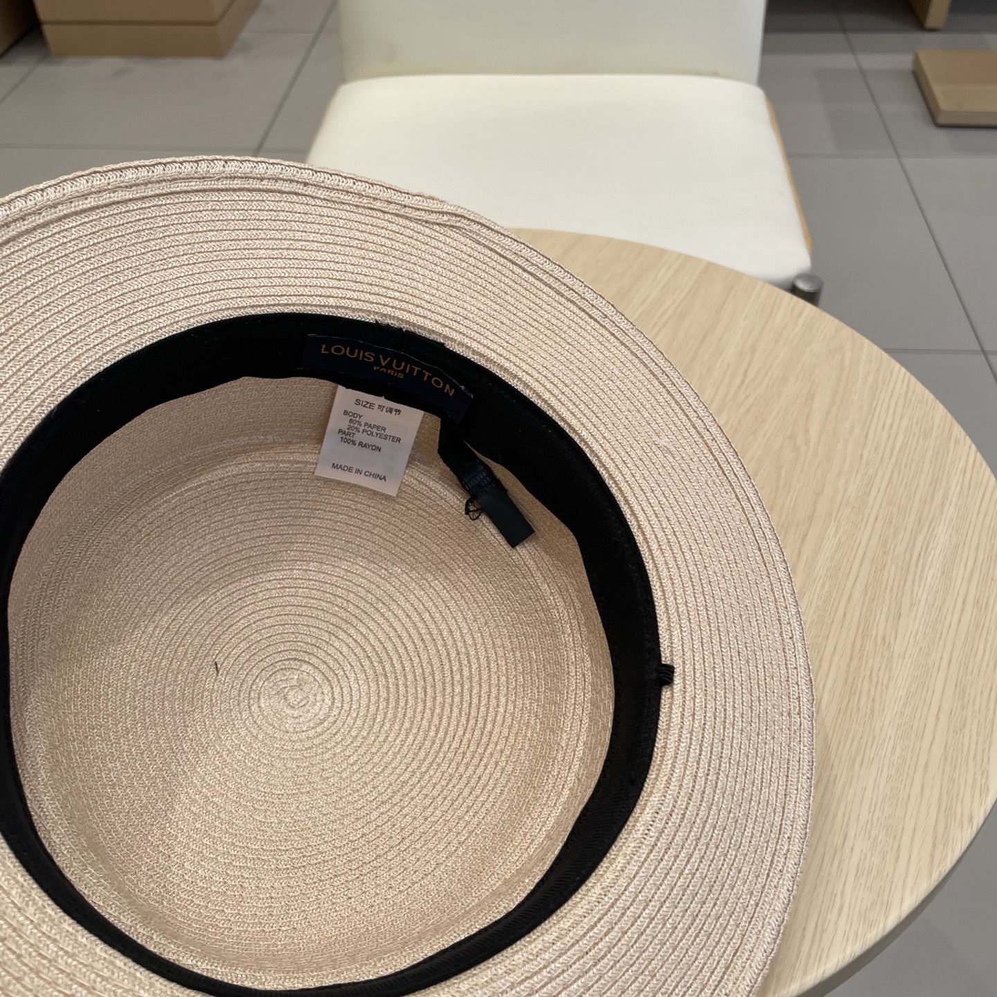   🧢路易威登棒球帽 LouisVuitton😍2025夏季新款蝴蝶结防晒草帽盆帽女韩版气质草编帽出游草