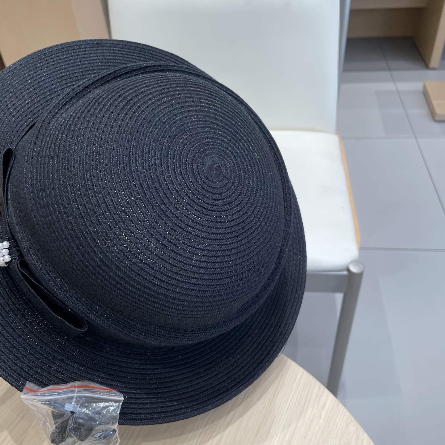   🧢路易威登棒球帽 LouisVuitton😍2025夏季新款蝴蝶结防晒草帽盆帽女韩版气质草编帽出游草