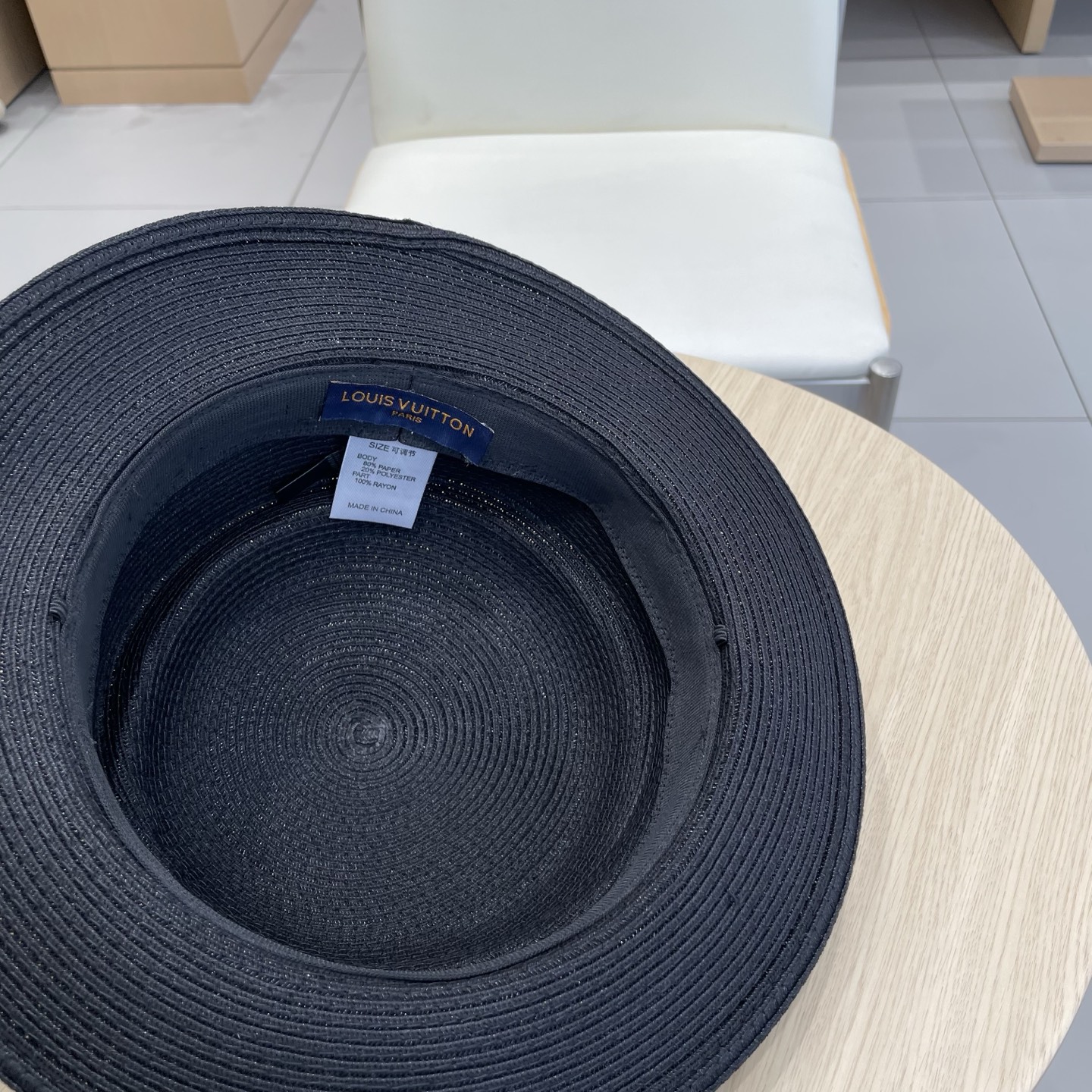   🧢路易威登棒球帽 LouisVuitton😍2025夏季新款蝴蝶结防晒草帽盆帽女韩版气质草编帽出游草