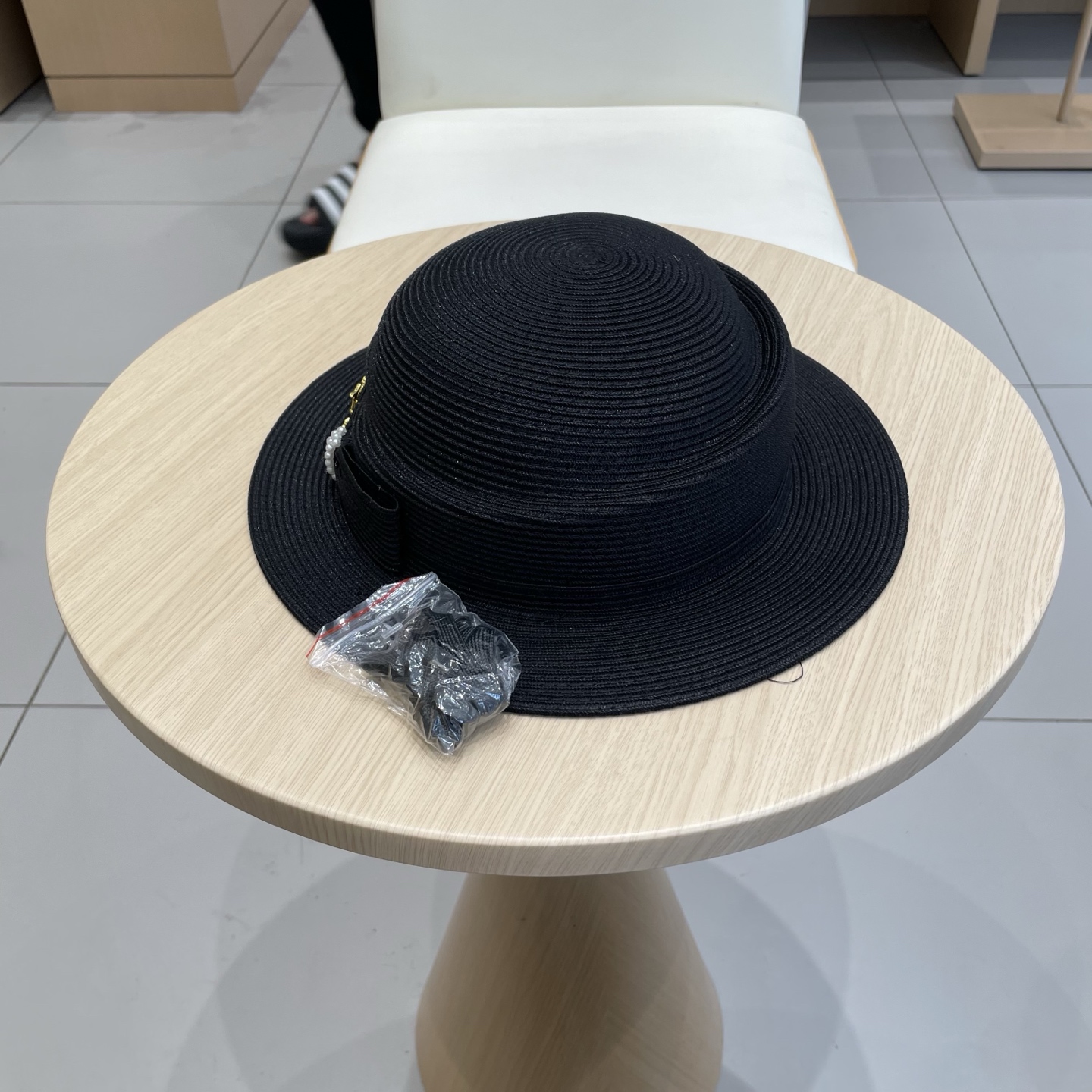   🧢路易威登棒球帽 LouisVuitton😍2025夏季新款蝴蝶结防晒草帽盆帽女韩版气质草编帽出游草