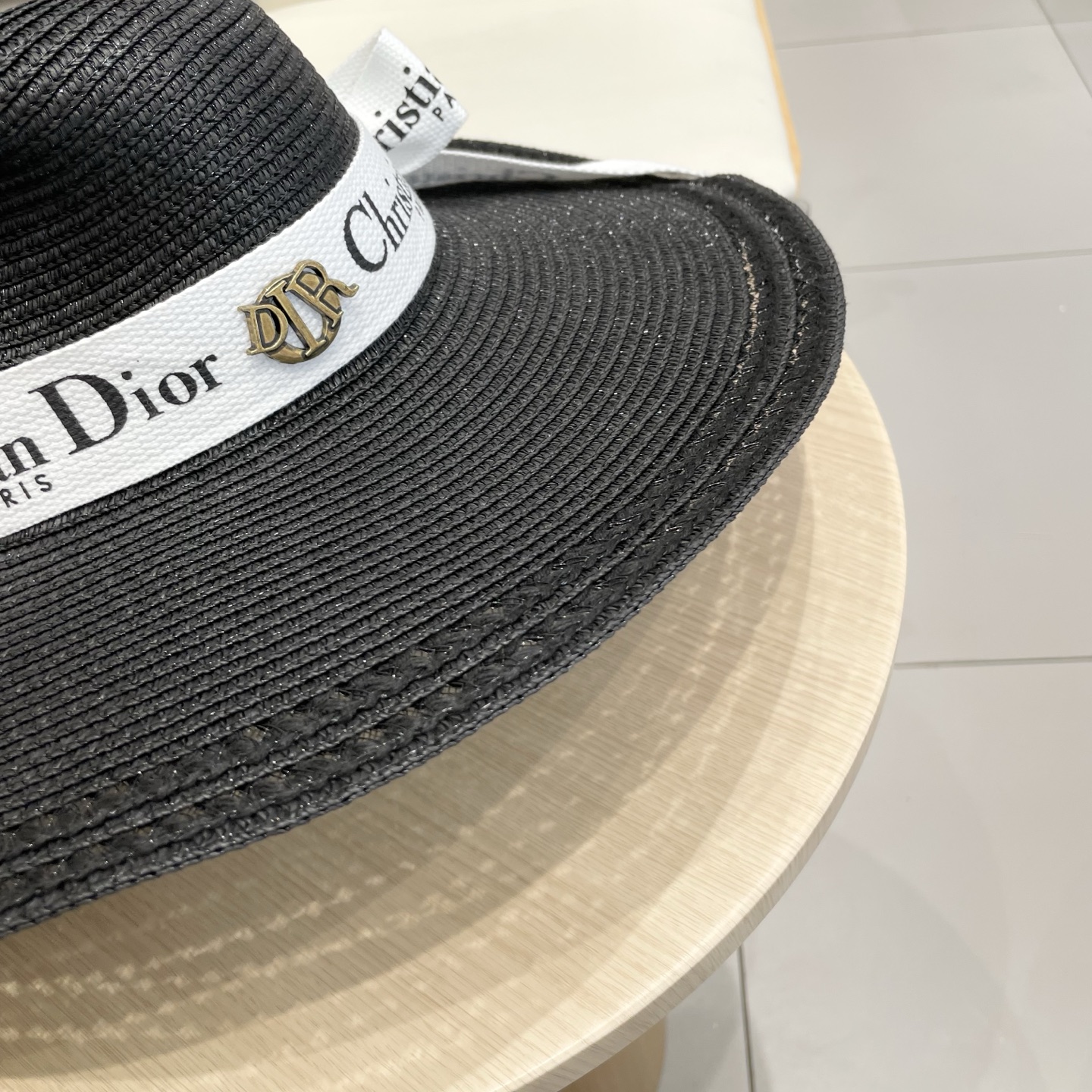  Dior迪奥新款大帽檐盆帽、沙滩草帽，头围57cm