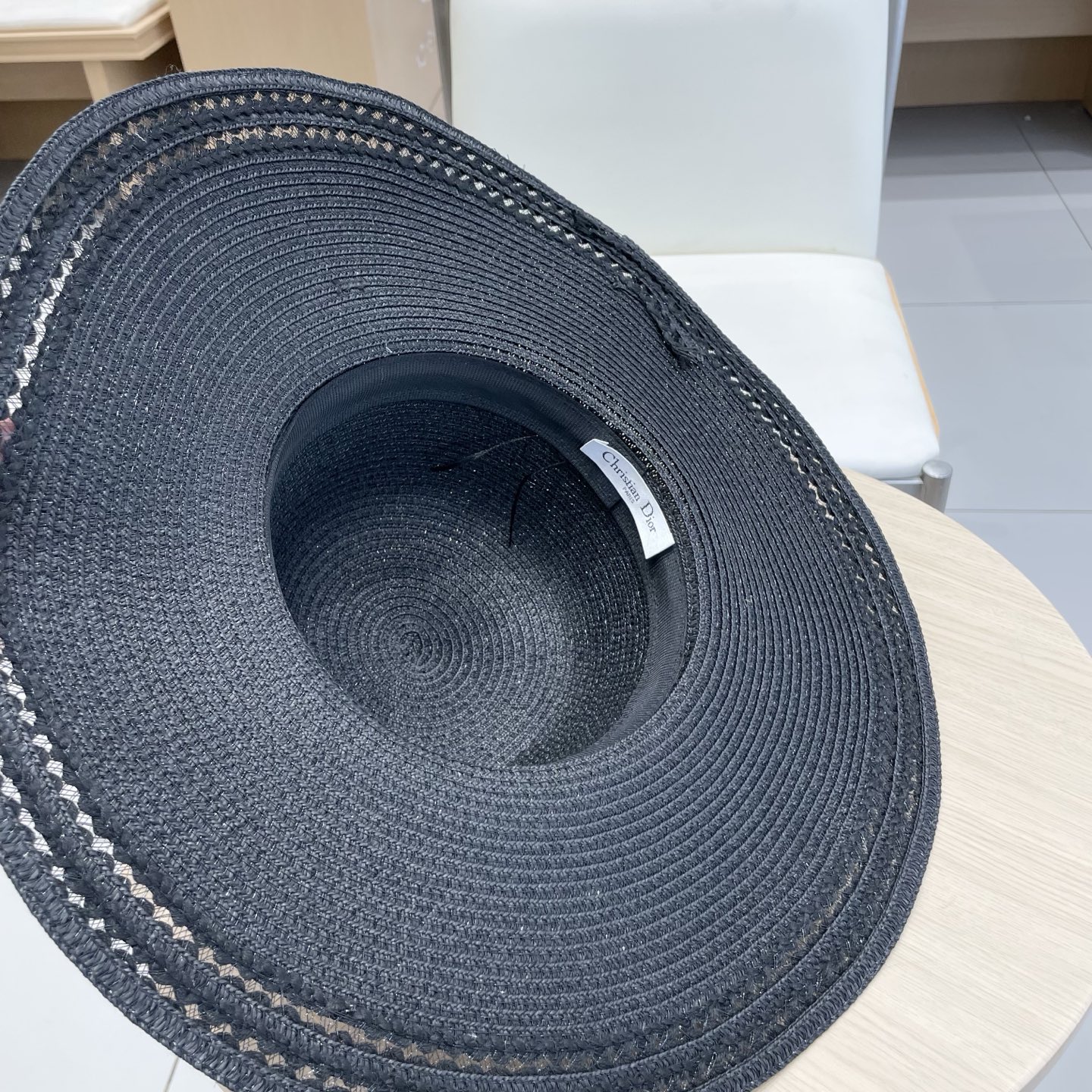  Dior迪奥新款大帽檐盆帽、沙滩草帽，头围57cm