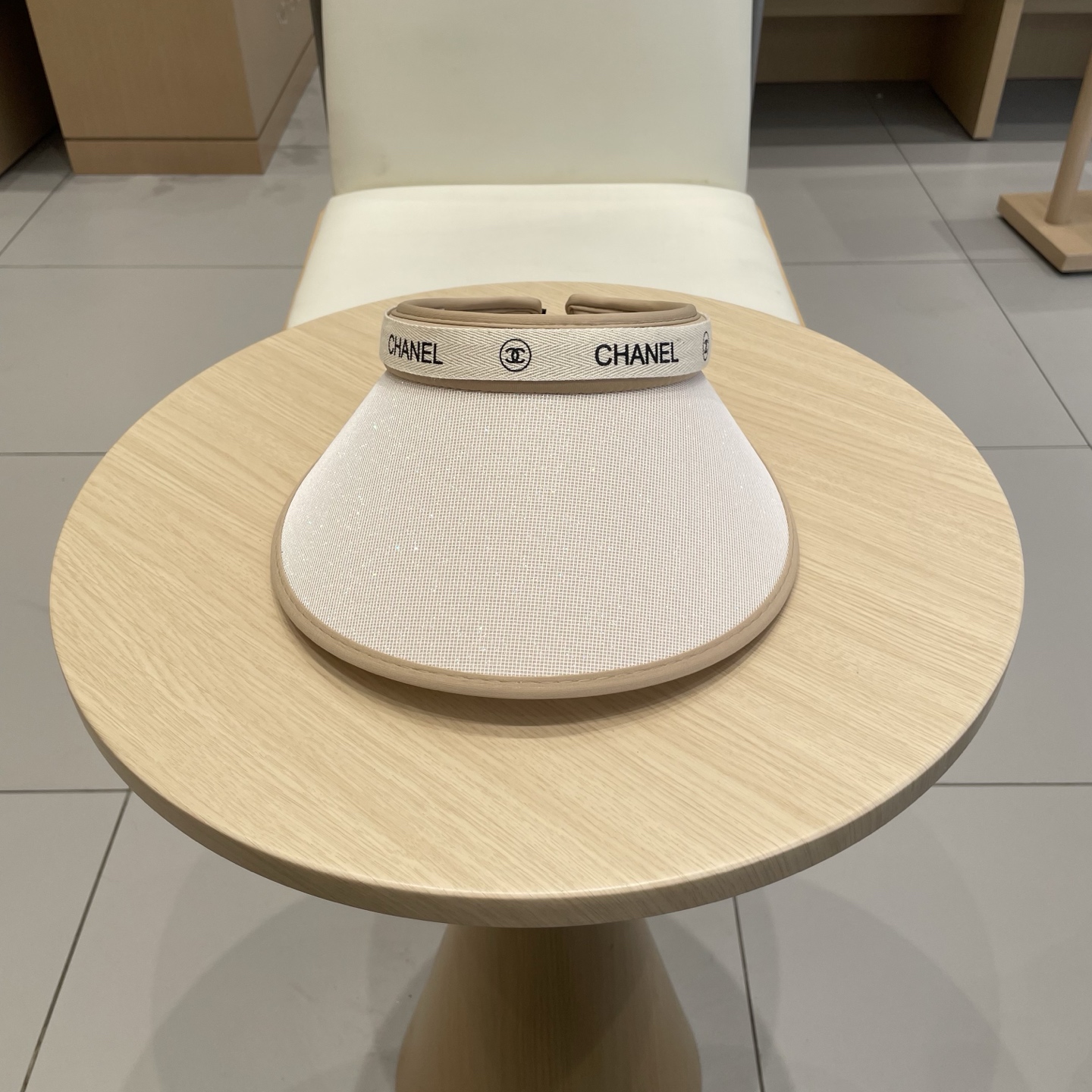 【Chanel香奈儿】2025夏季新款小香风遮阳帽空顶帽，大牌出货，超方便！好搭！出街必备