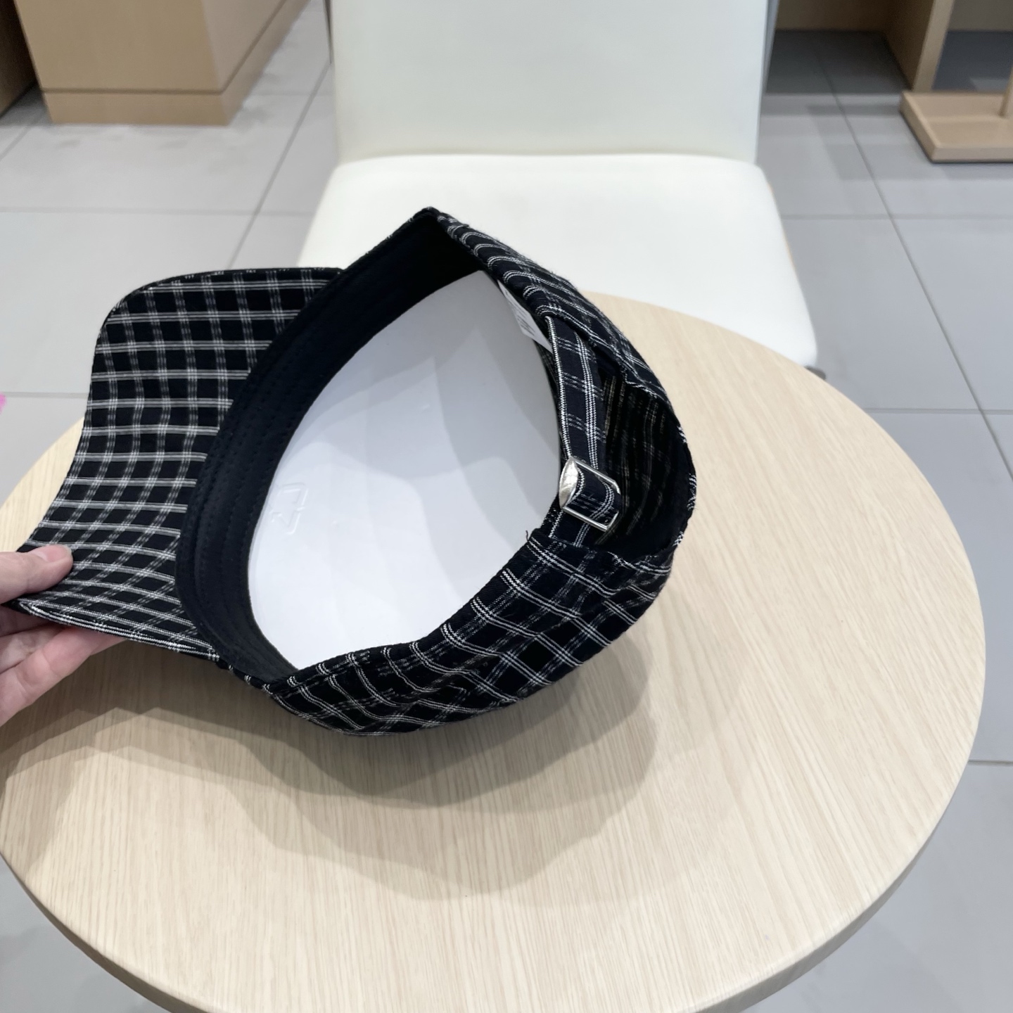  lv路易威登小格子字母刺绣棒球帽韩柏百搭藏青色休闲鸭舌帽2025春夏新款男女