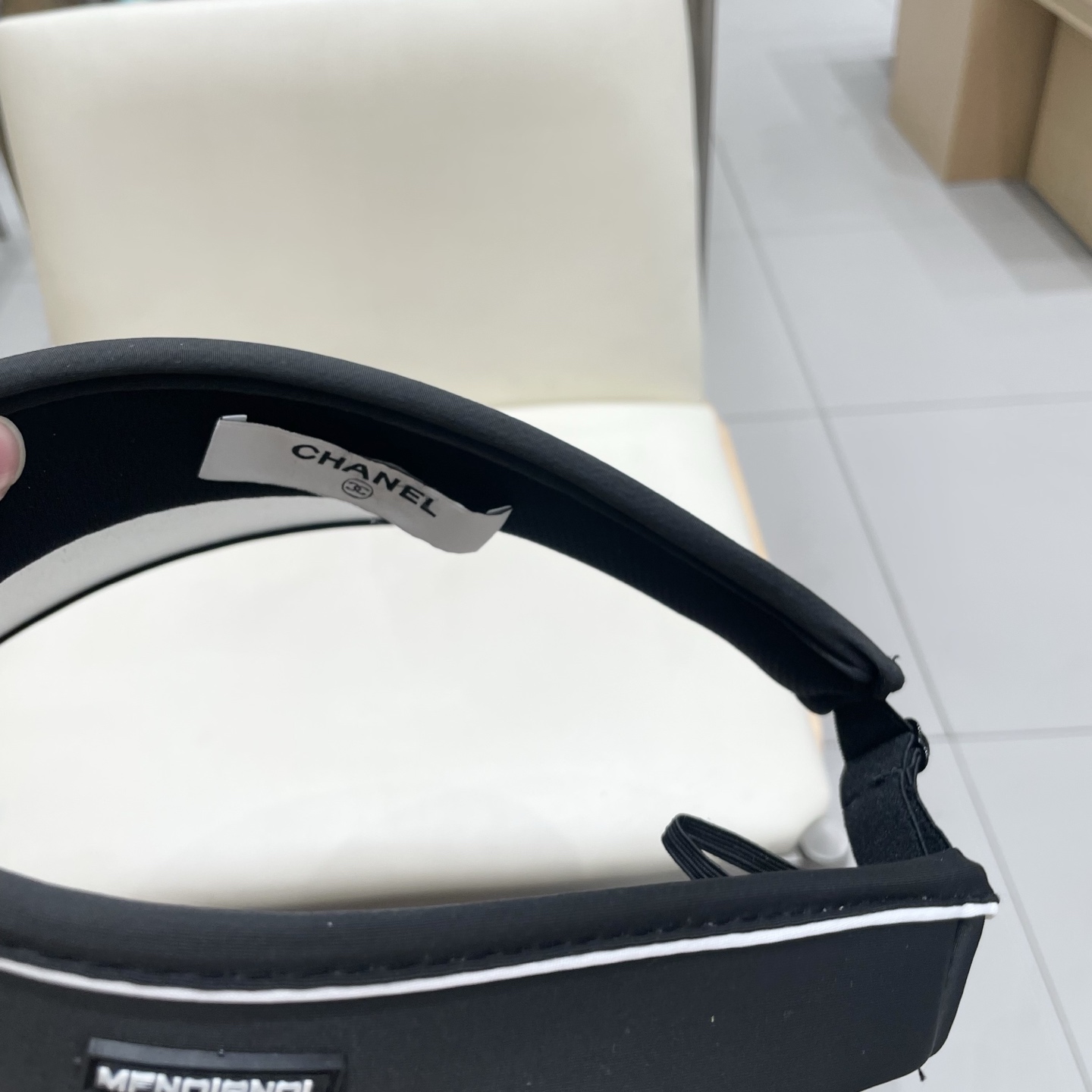  Chanel 遮阳帽子女夏季时尚宽帽檐防晒空顶帽韩版UV大檐防紫外线太阳帽潮